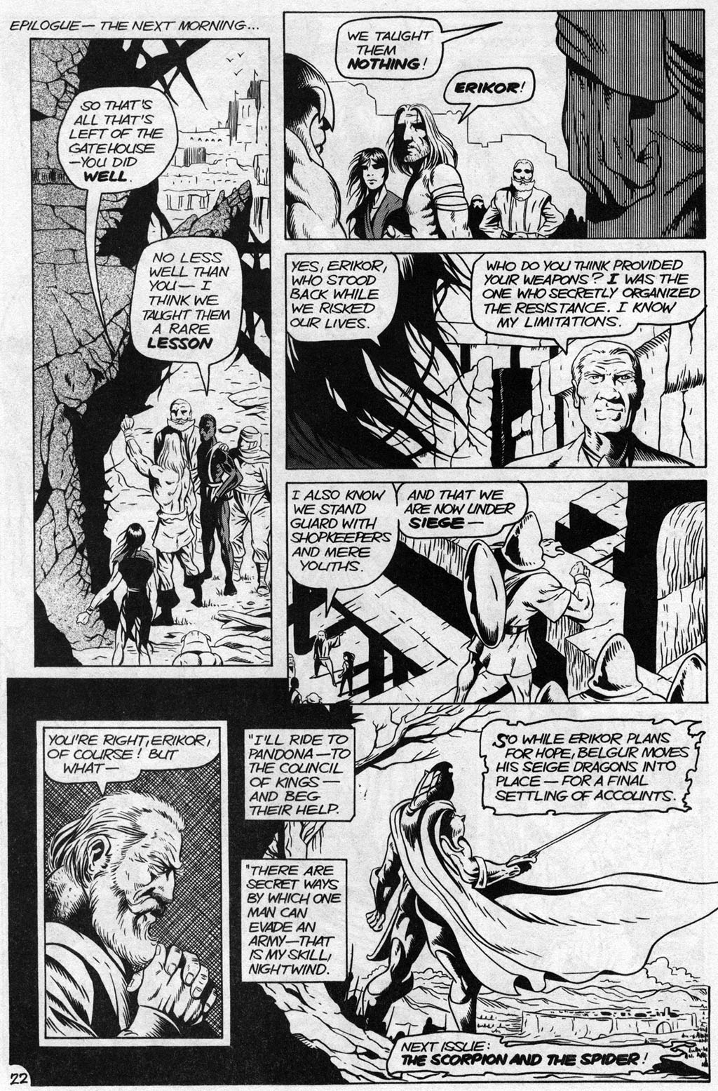 Read online Adventurers (1989) comic -  Issue #4 - 22