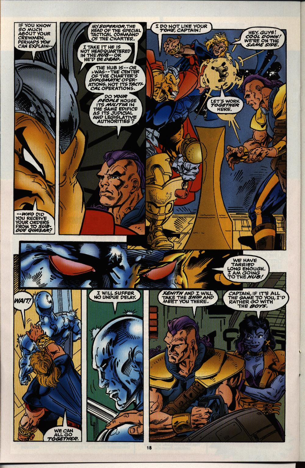 Read online Starmasters comic -  Issue #3 - 14