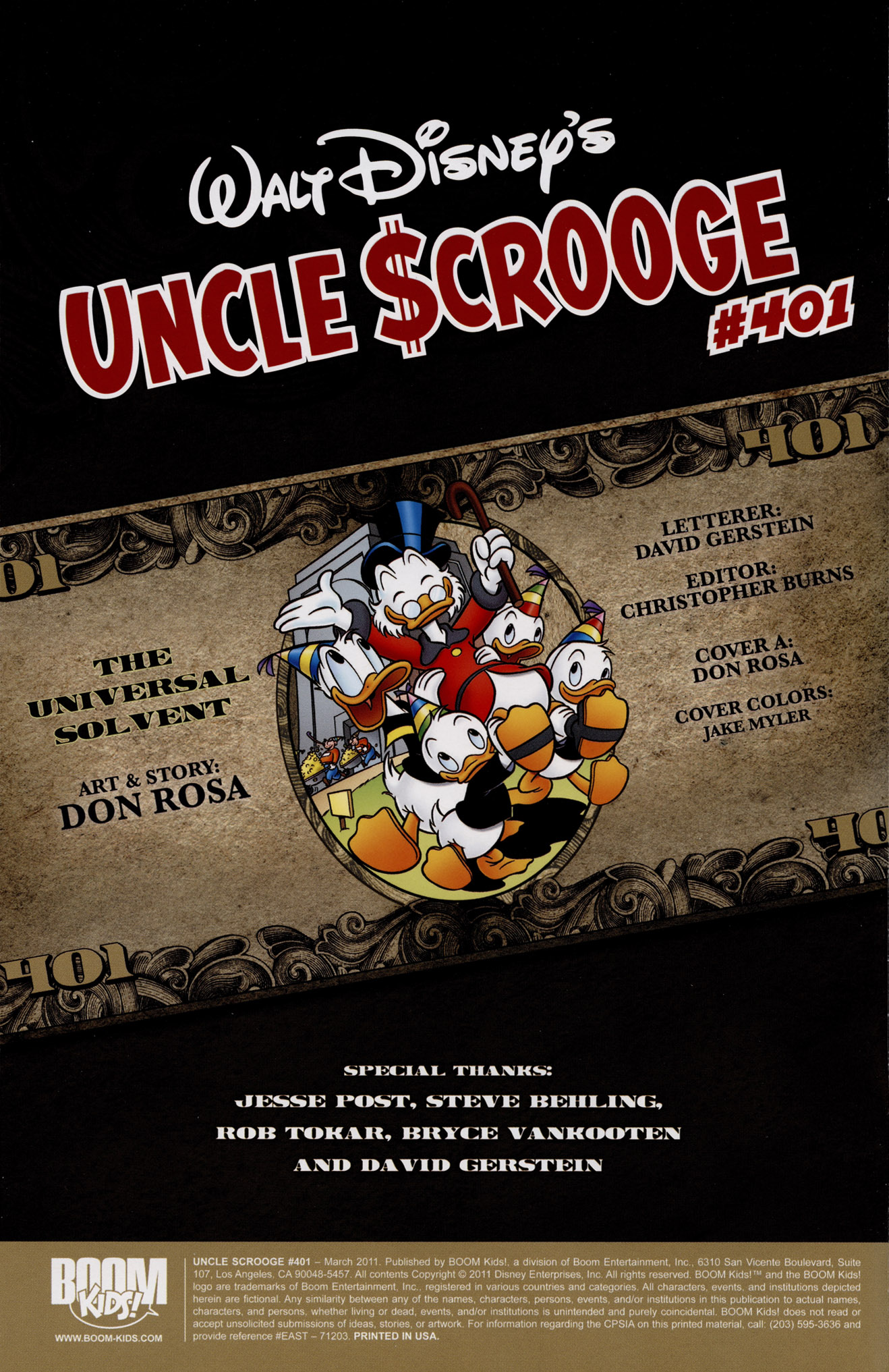 Read online Uncle Scrooge (1953) comic -  Issue #401 - 2