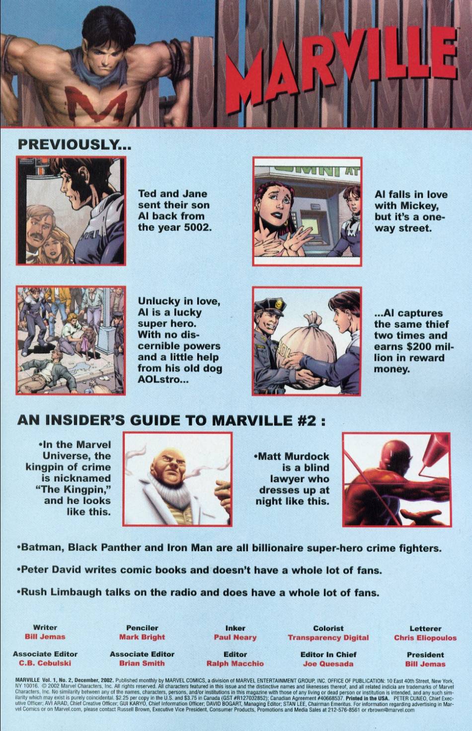 Read online Marville comic -  Issue #2 - 2