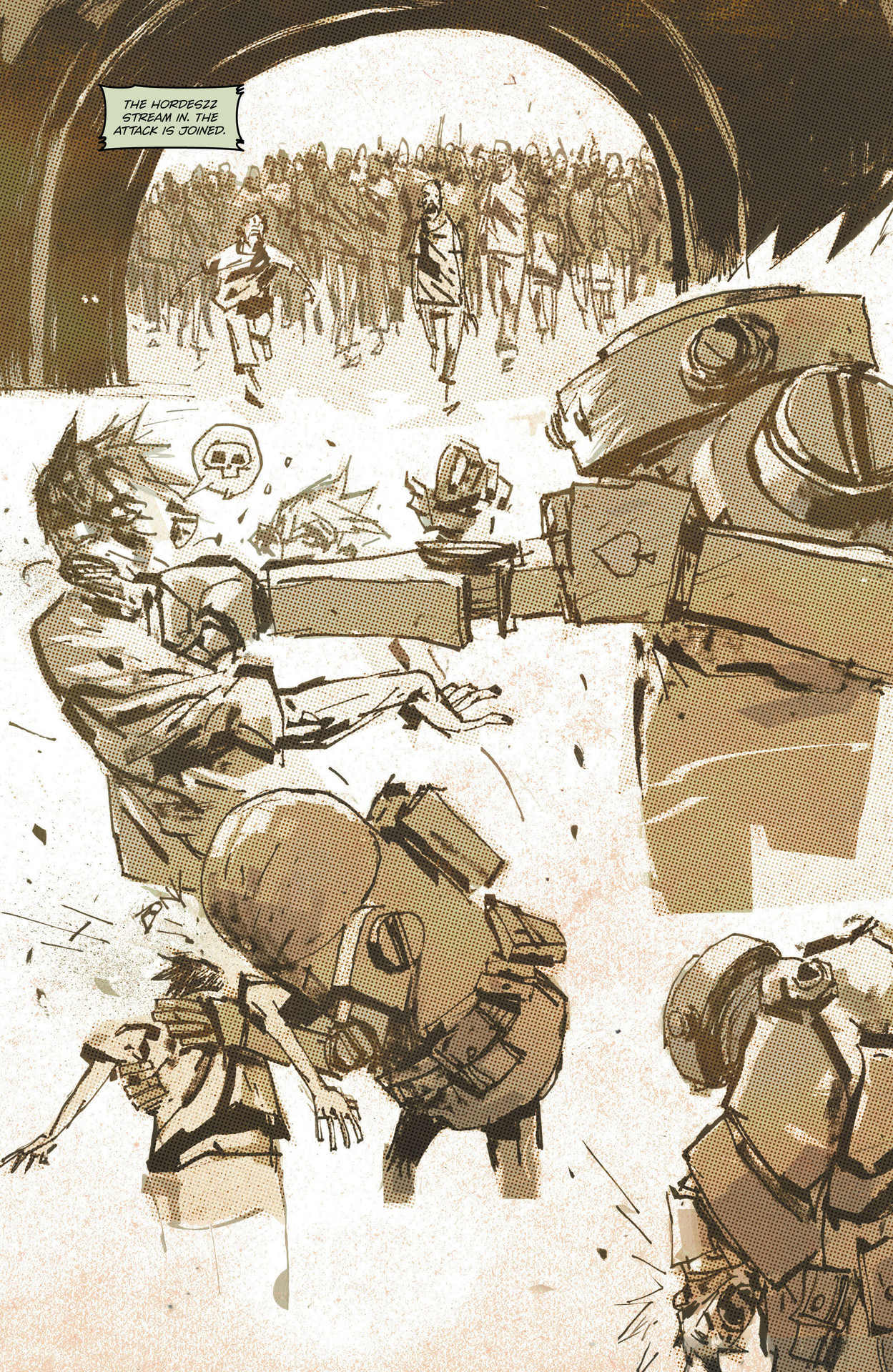 Read online ZVRC: Zombies Vs. Robots Classic comic -  Issue #2 - 29