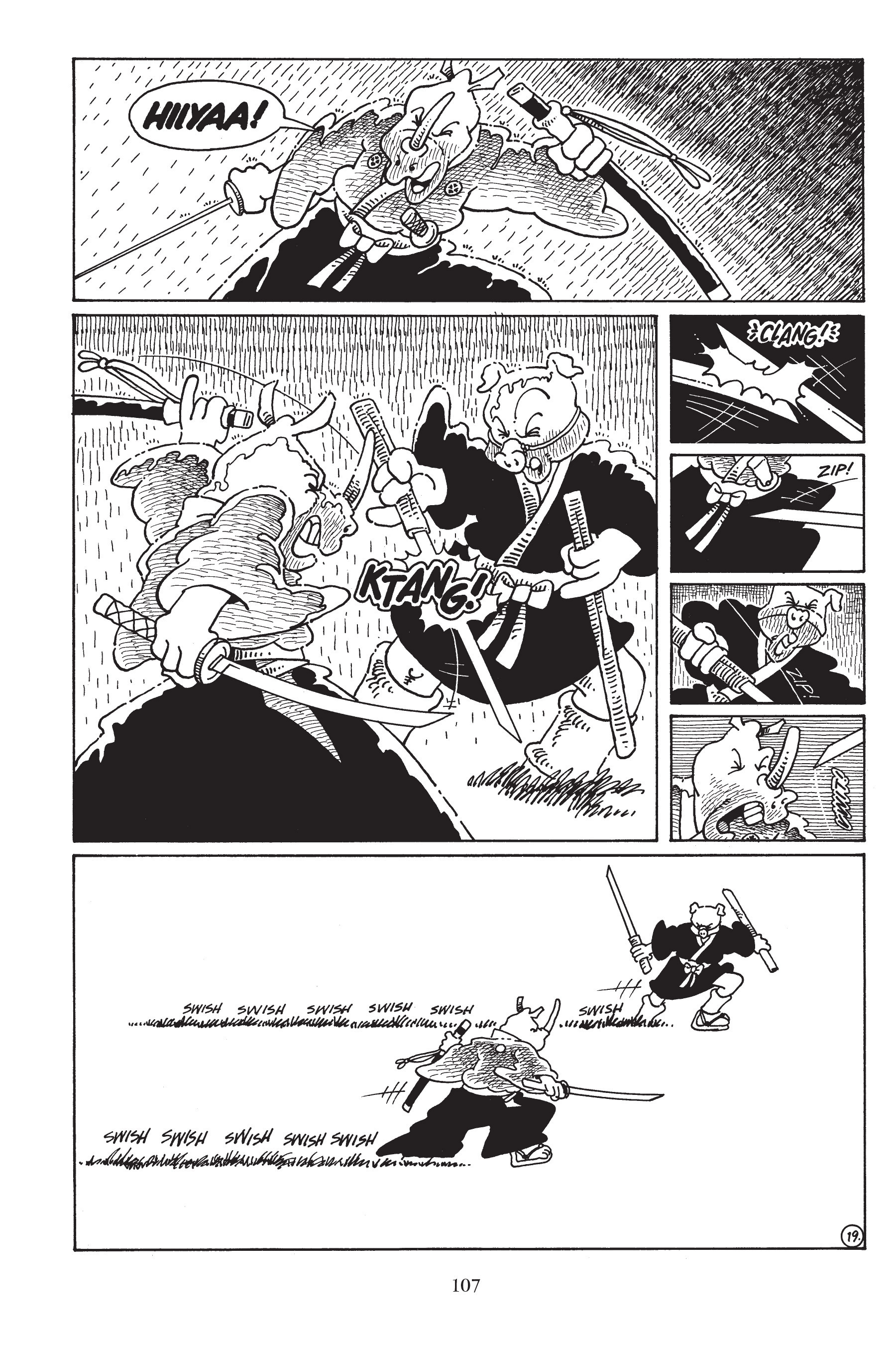 Read online Usagi Yojimbo (1987) comic -  Issue # _TPB 4 - 106