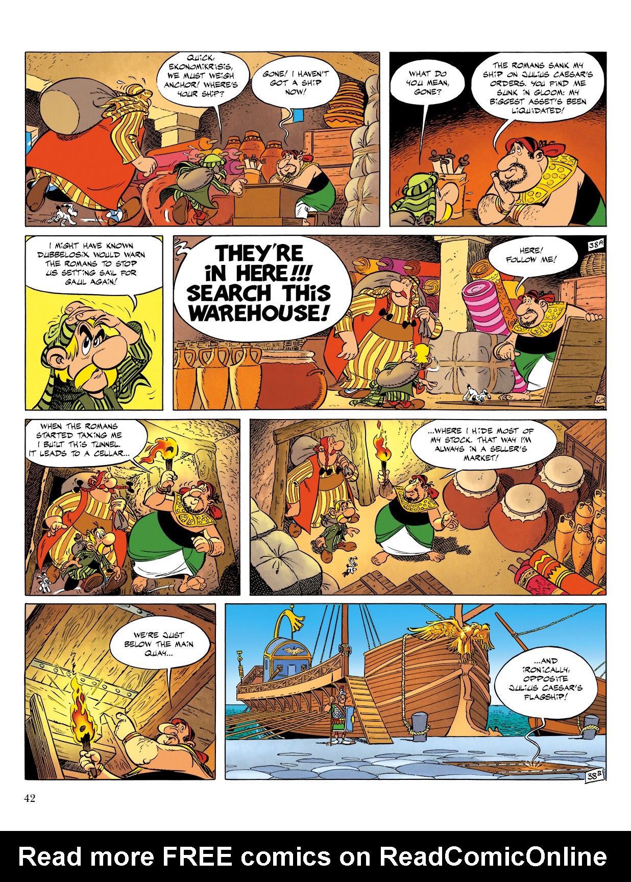 Read online Asterix comic -  Issue #26 - 43