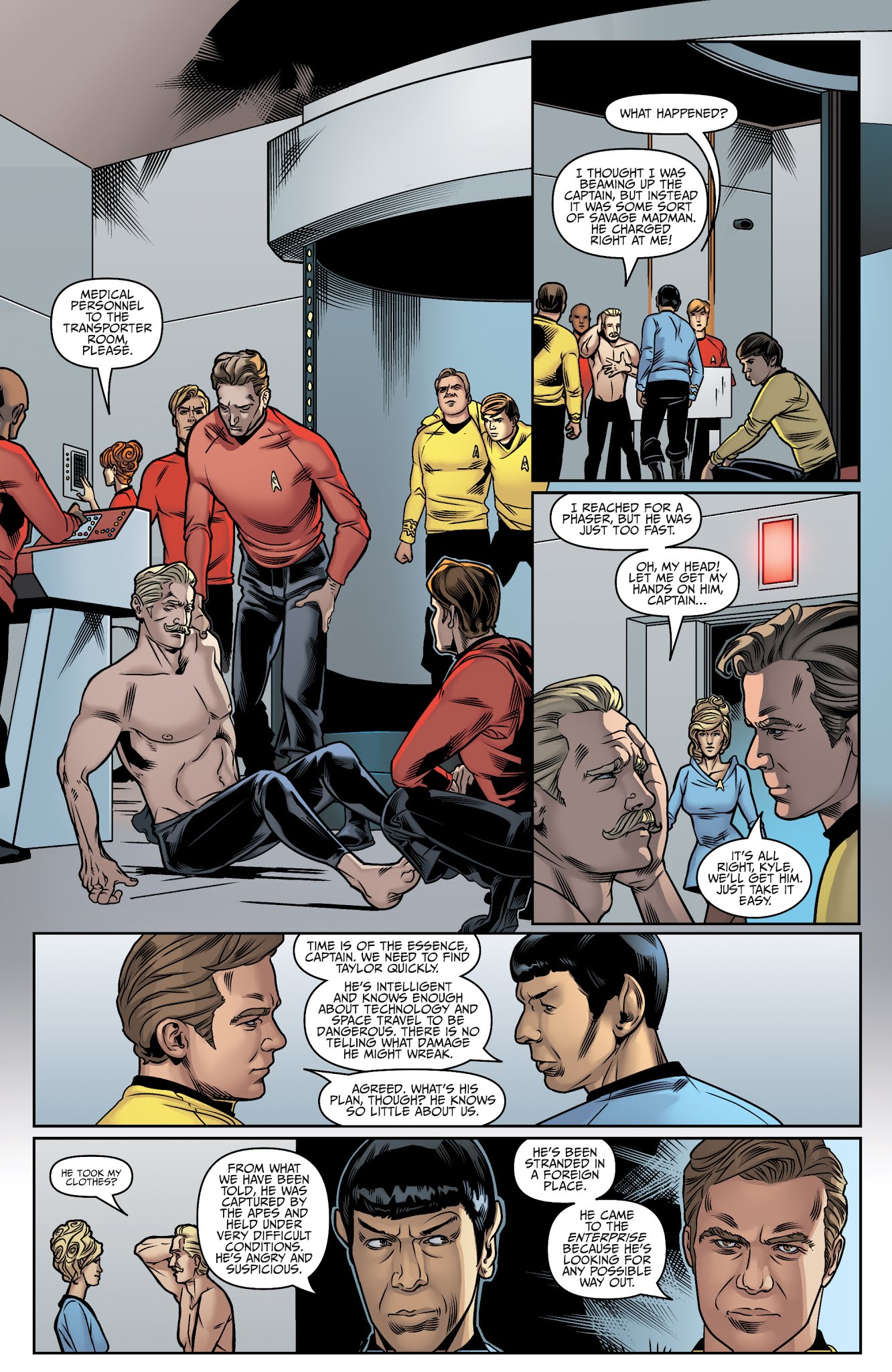 Read online Star Trek/Planet of the Apes: The Primate Directive comic -  Issue #3 - 11