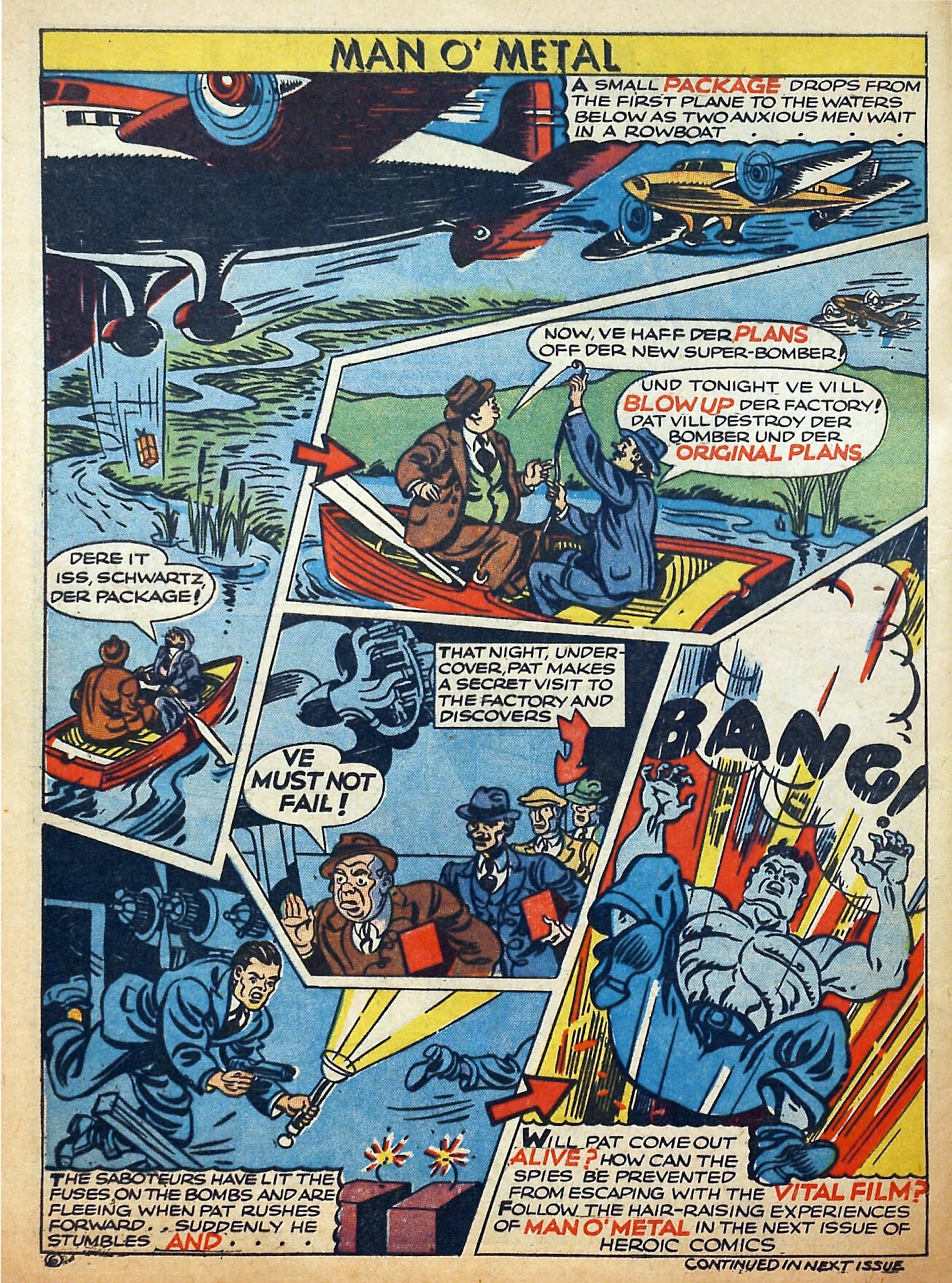 Read online Reg'lar Fellers Heroic Comics comic -  Issue #10 - 14