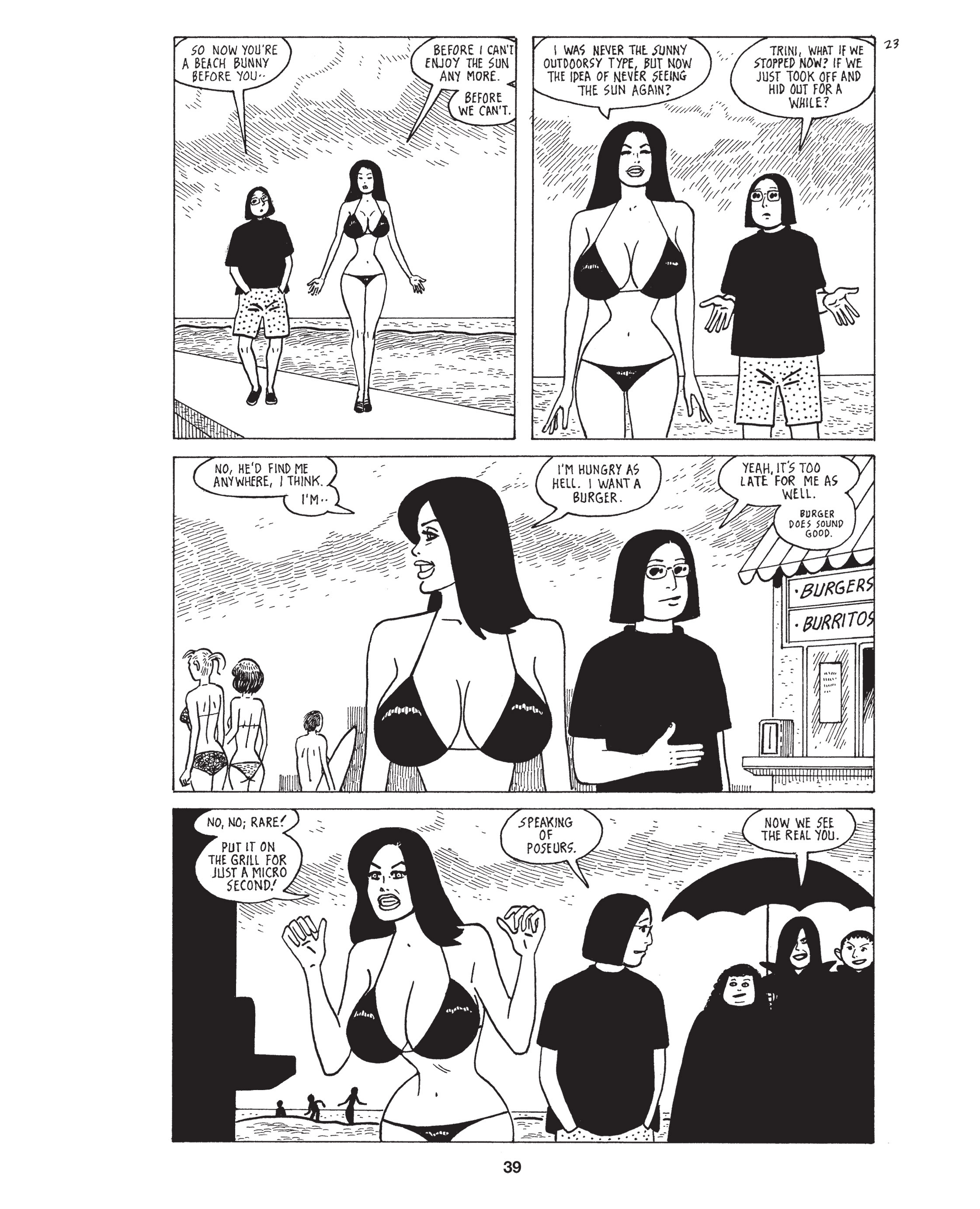 Read online Love and Rockets: New Stories comic -  Issue #4 - 41