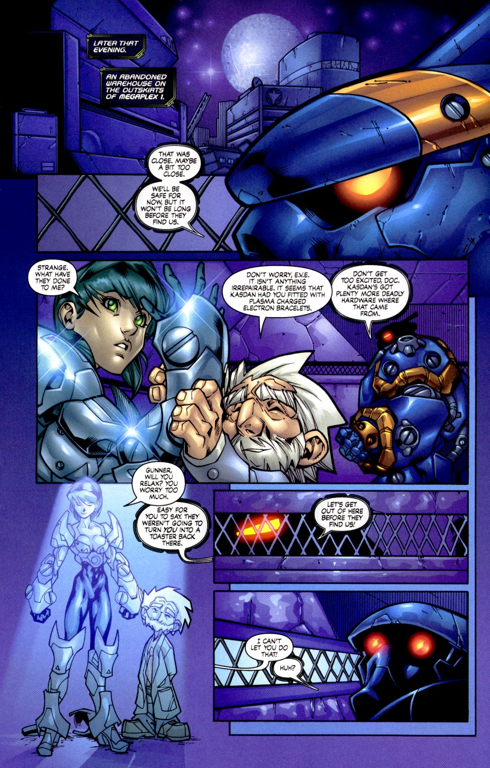 Read online E.V.E. ProtoMecha comic -  Issue #5 - 13