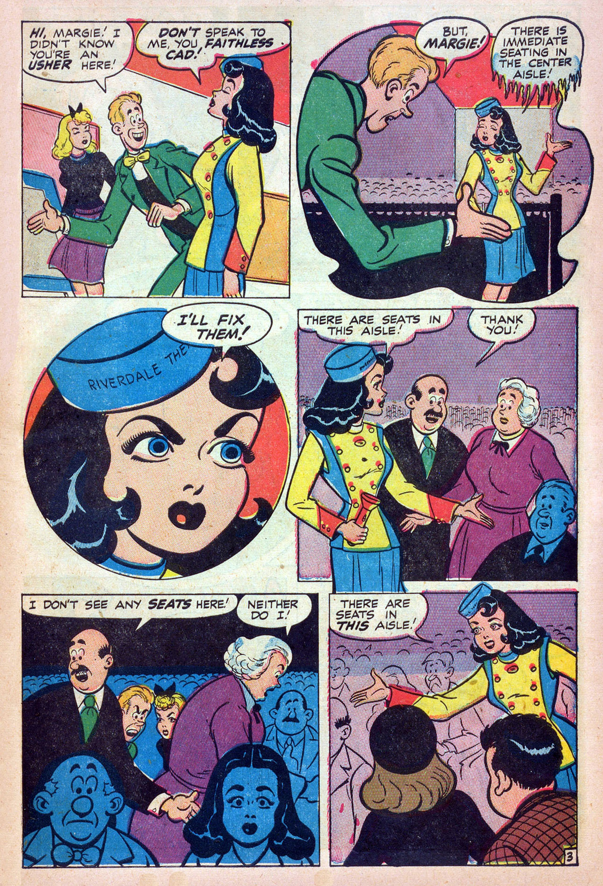 Read online Margie Comics comic -  Issue #39 - 6