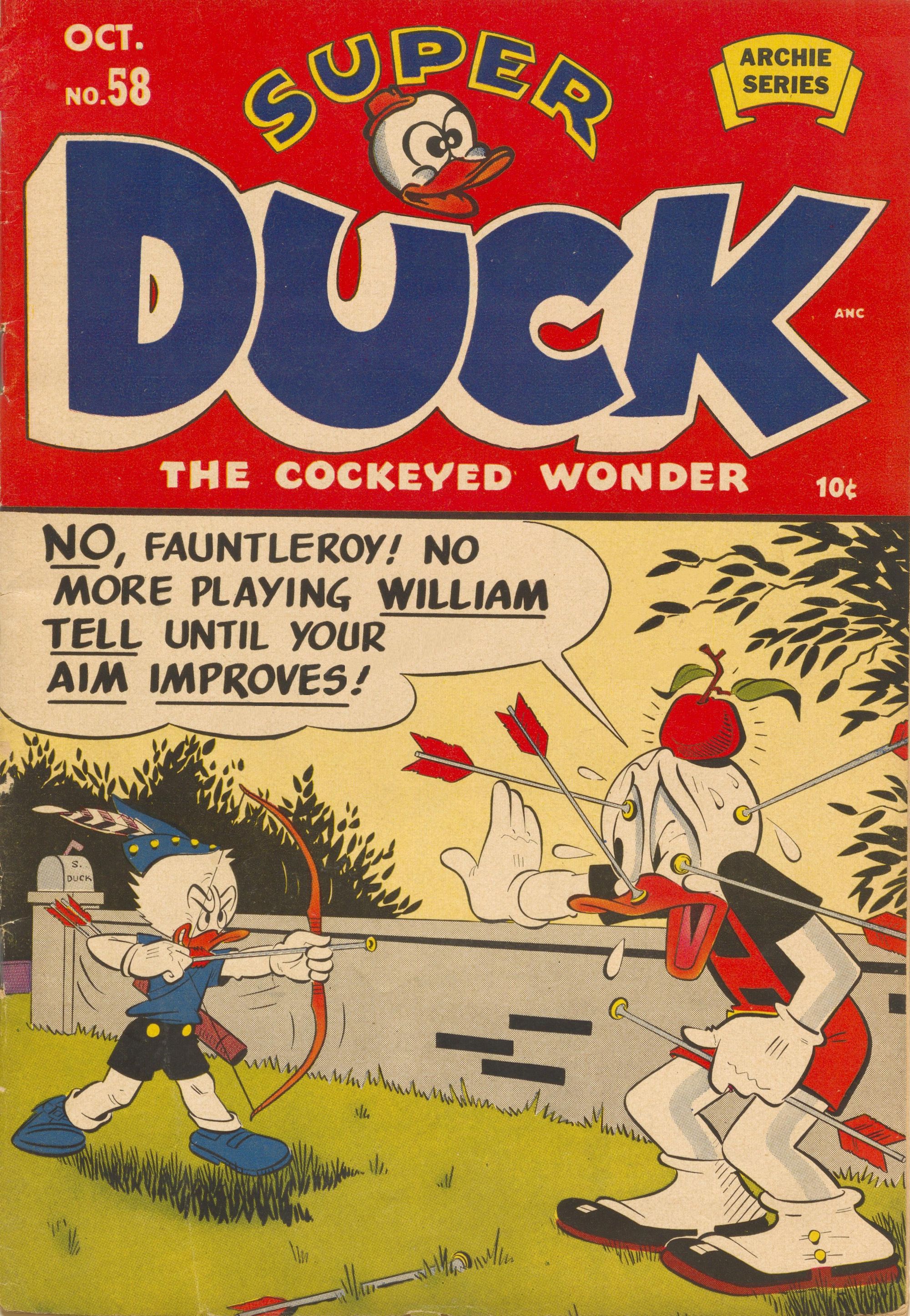Read online Super Duck Comics comic -  Issue #58 - 1