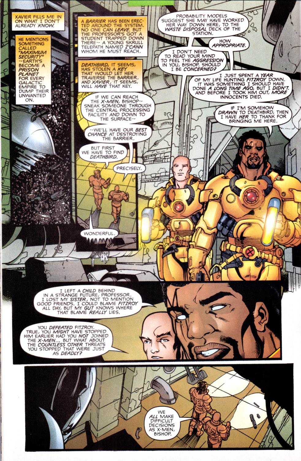 Read online Bishop: The Last X-Man comic -  Issue #15 - 16