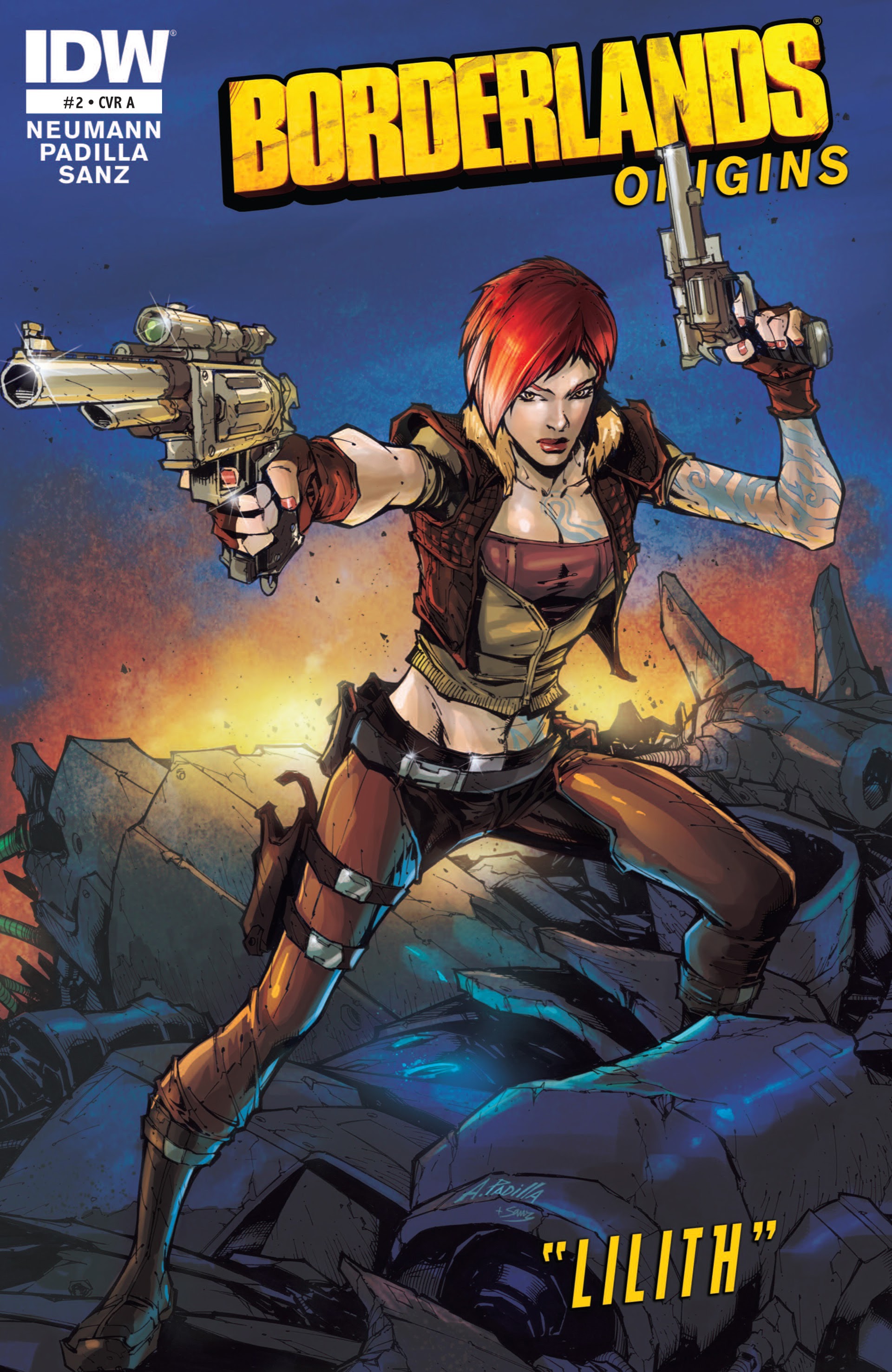 Read online Borderlands: Origins comic -  Issue #2 - 1