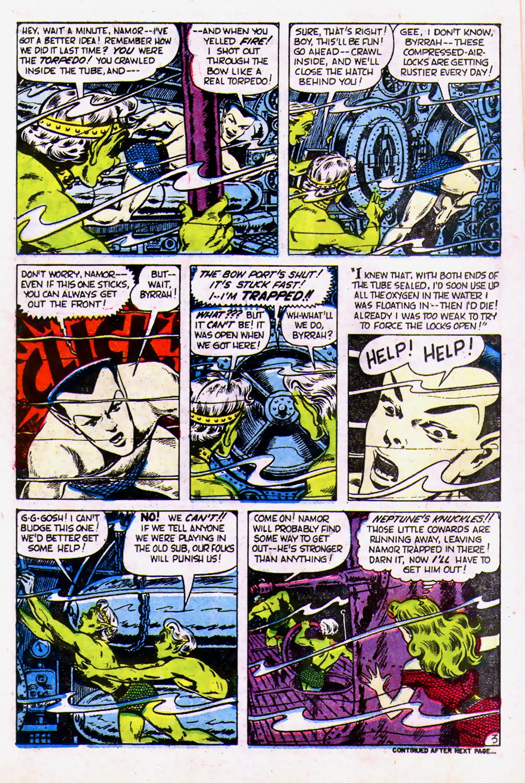 Read online Sub-Mariner Comics comic -  Issue #39 - 13