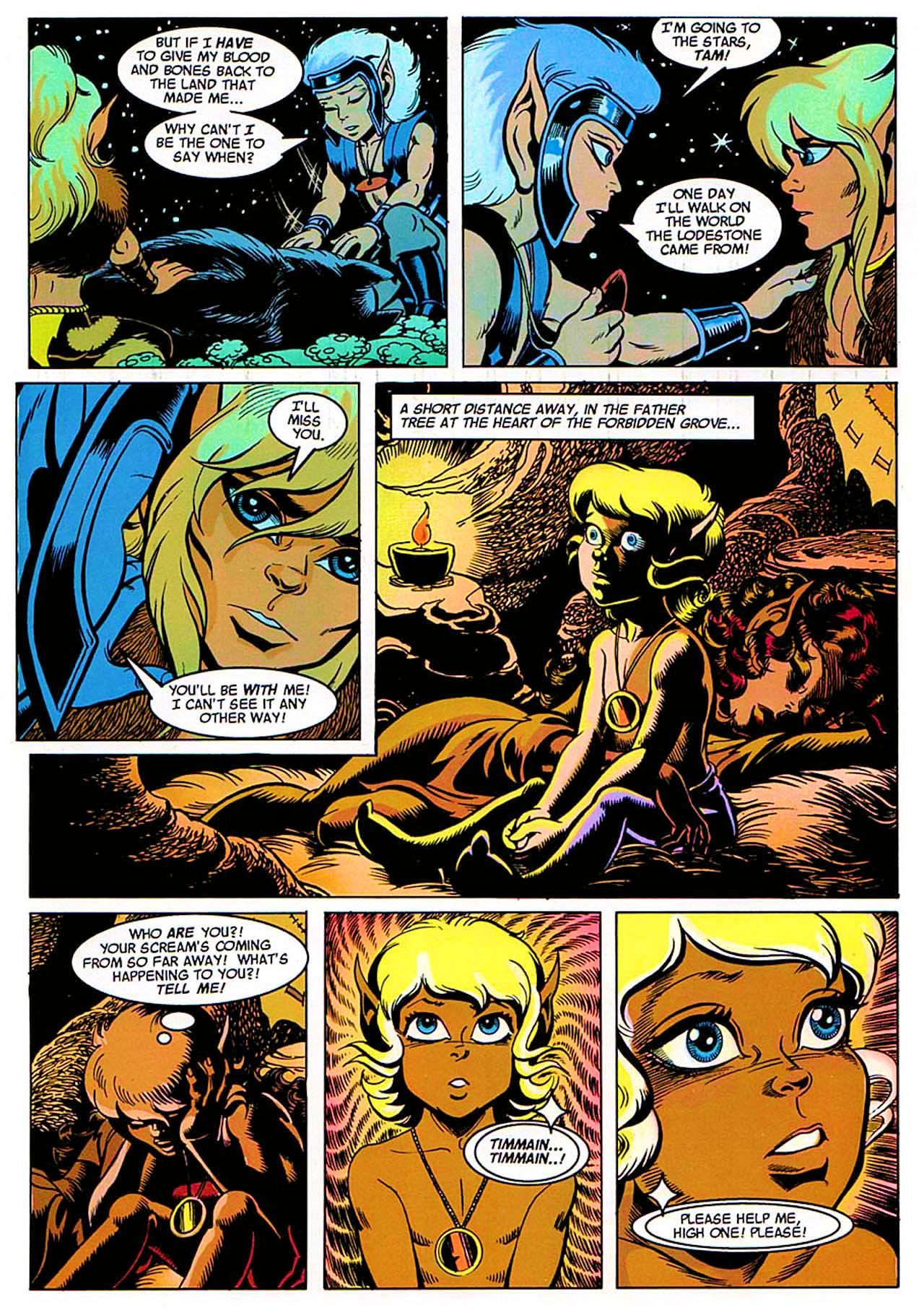Read online ElfQuest: Kings of the Broken Wheel comic -  Issue #3 - 4