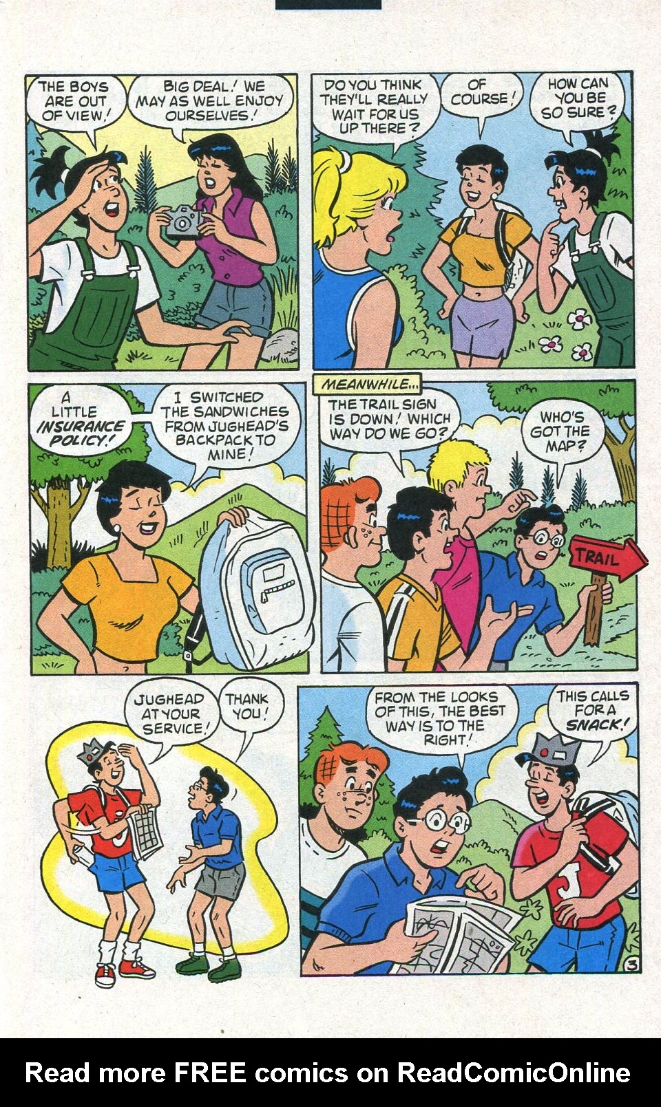 Read online Archie's Vacation Special comic -  Issue #6 - 5