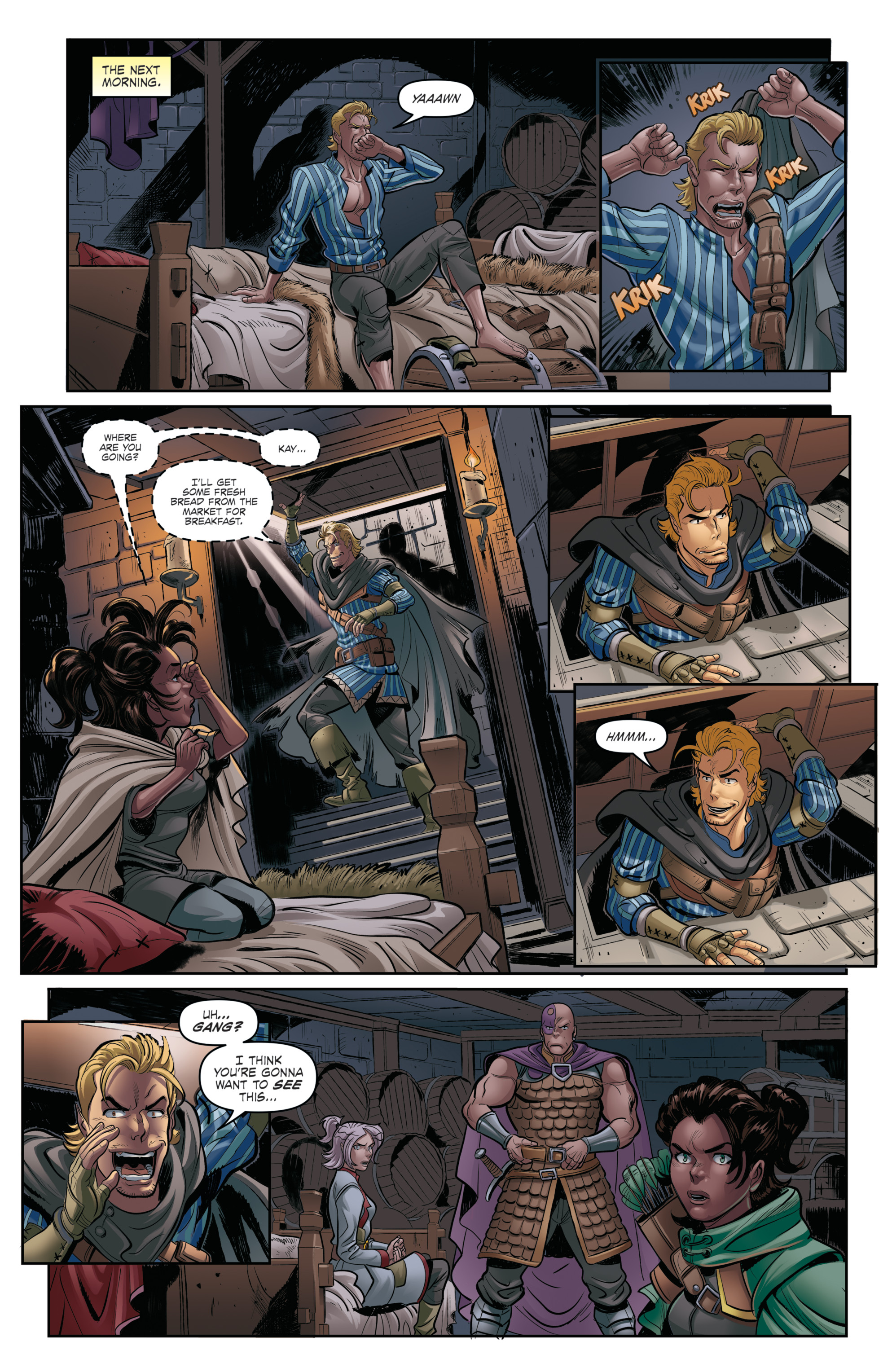 Read online Dungeons & Dragons: Evil At Baldur's Gate comic -  Issue # _TPB - 111