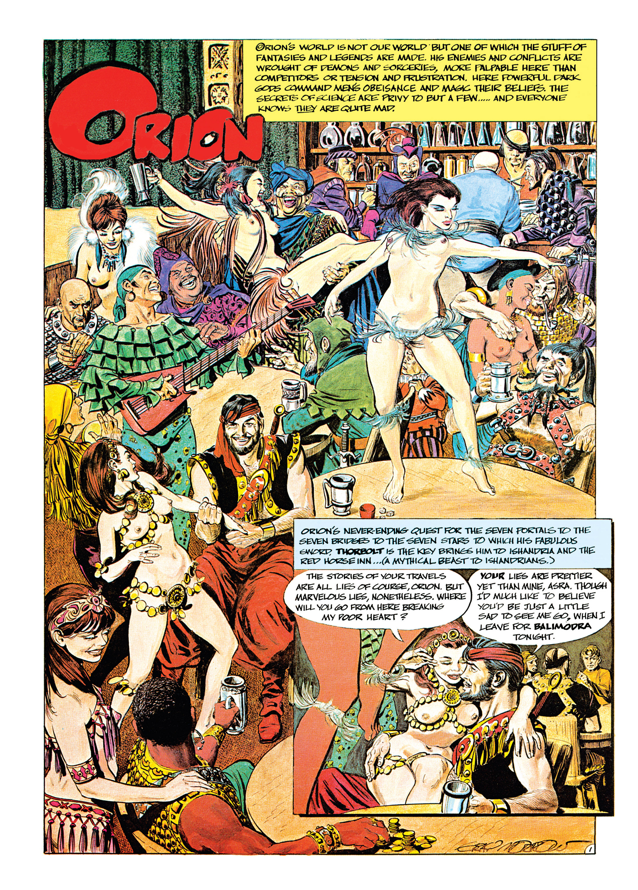 Read online Orion and Edge of Chaos comic -  Issue # TPB - 11