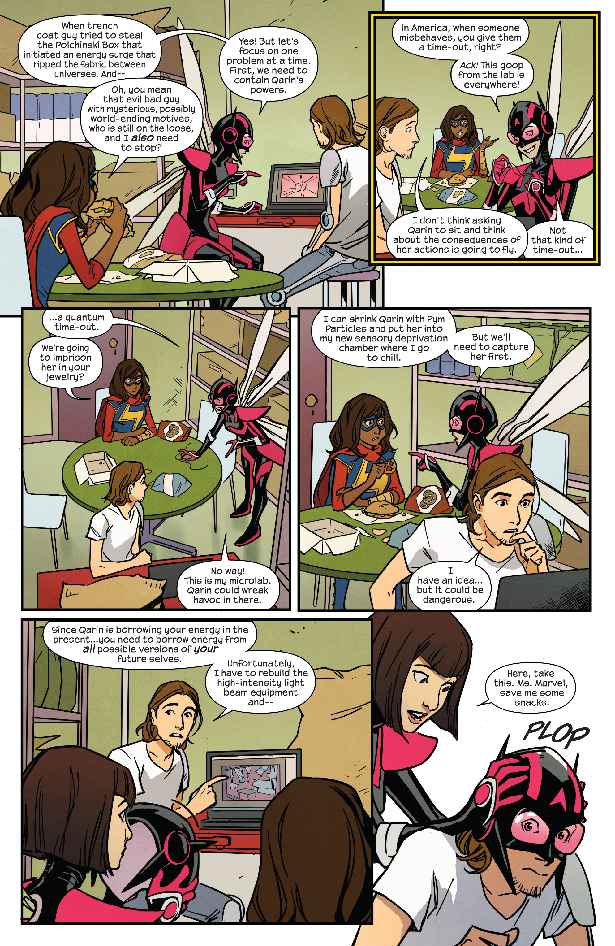 Read online Ms. Marvel: Beyond the Limit comic -  Issue #5 - 9
