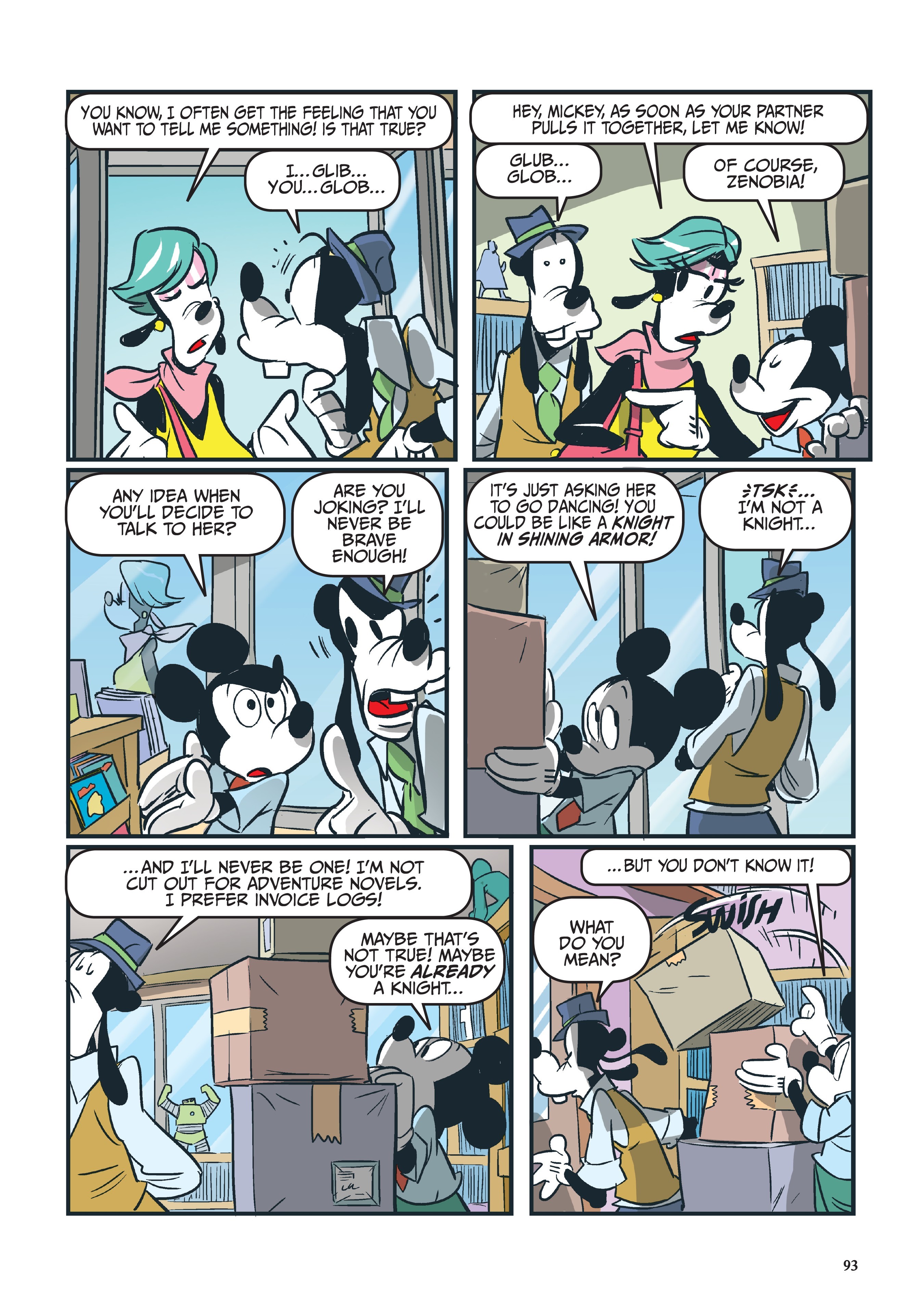 Read online Disney Don Quixote, Starring Goofy and Mickey Mouse comic -  Issue # TPB - 94