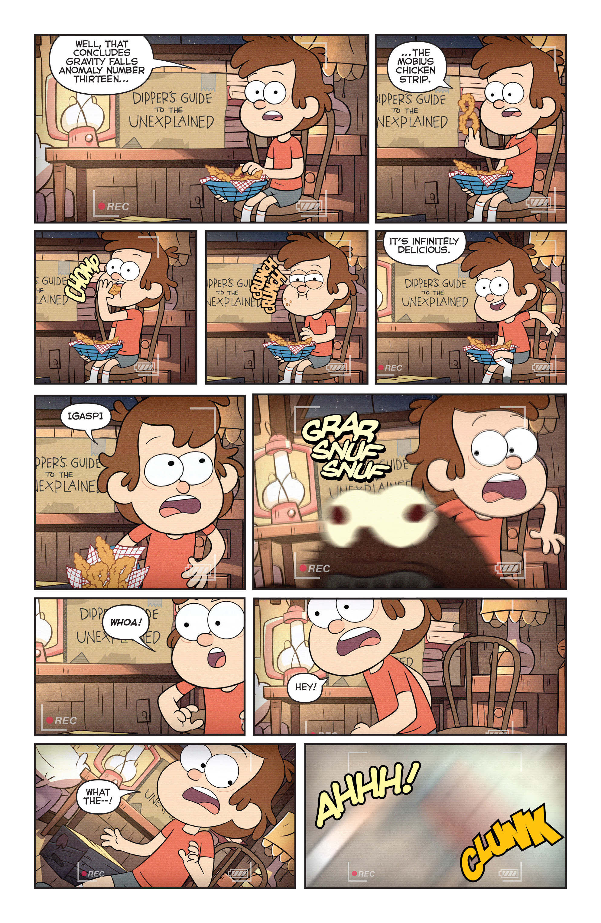 Read online Disney Gravity Falls Shorts Cinestory Comic comic Issue 1