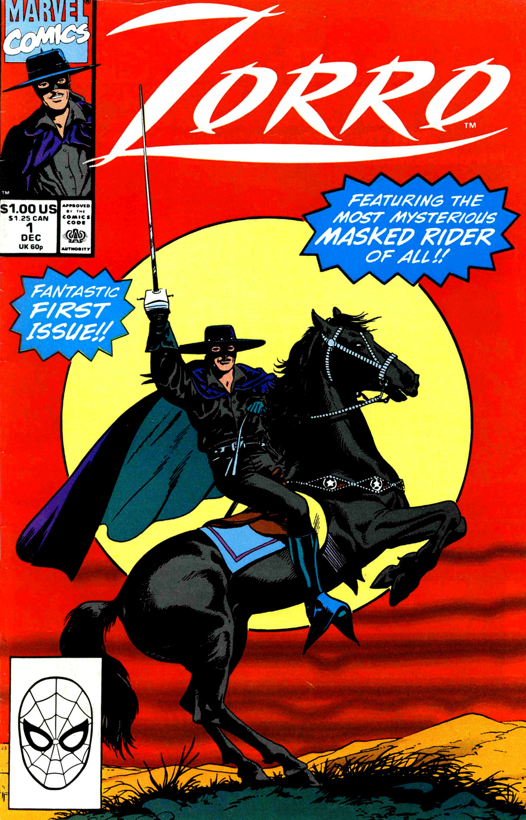 Zorro (1990) issue 1 - Page 1