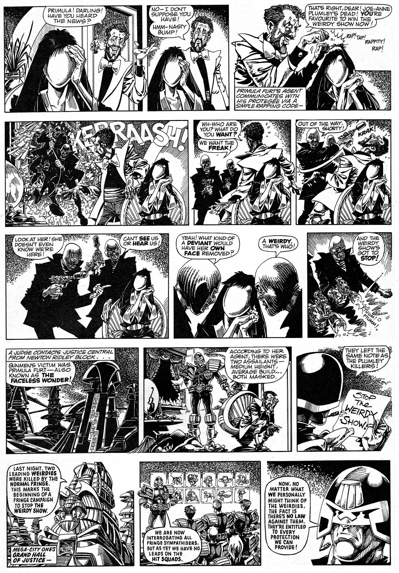 Read online Judge Dredd Megazine (vol. 3) comic -  Issue #58 - 21