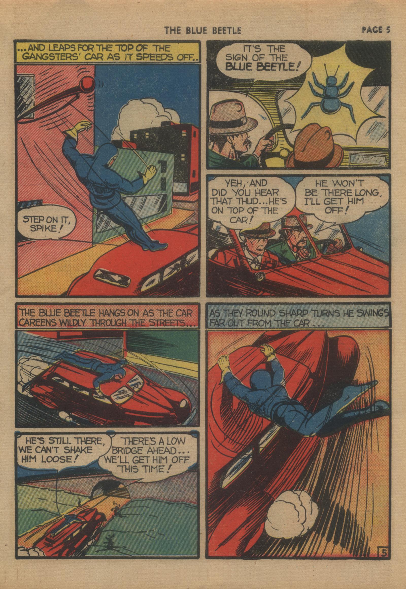 Read online The Blue Beetle comic -  Issue #3 - 7