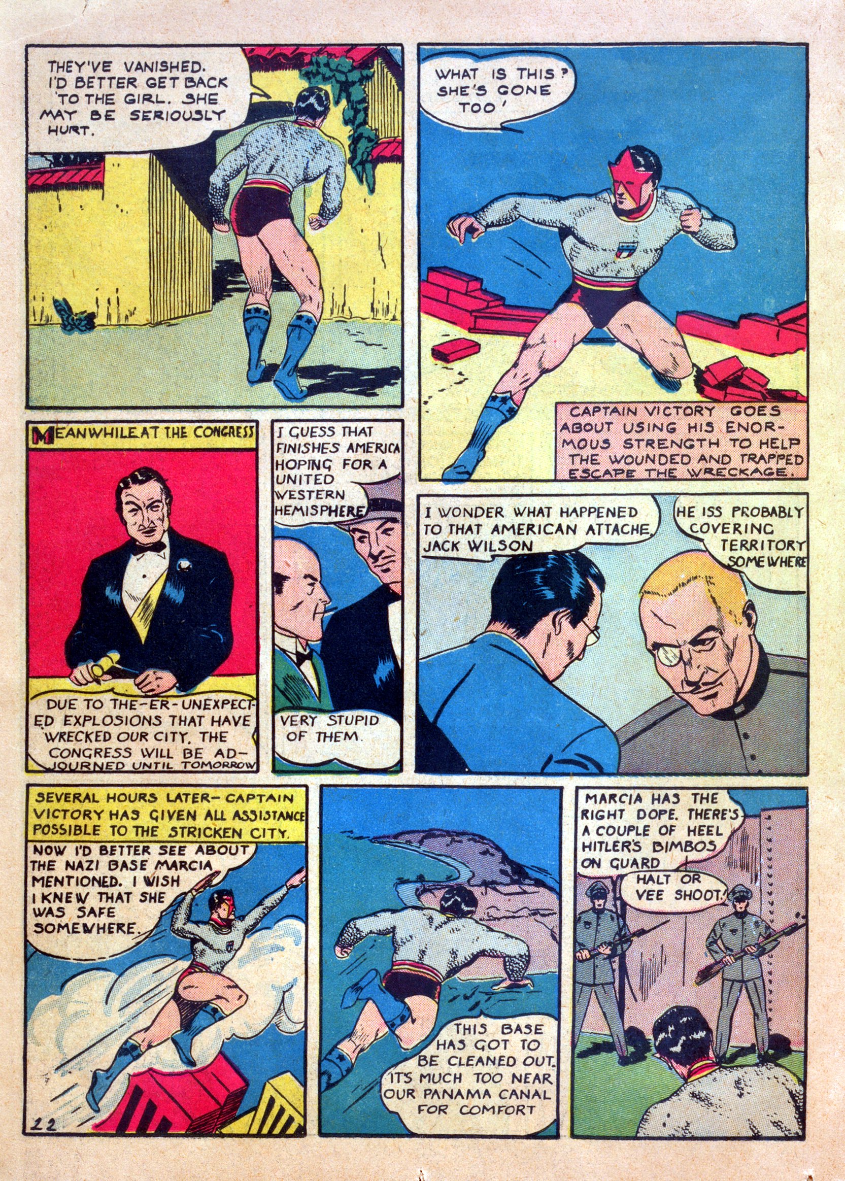 Read online Our Flag Comics comic -  Issue #1 - 24