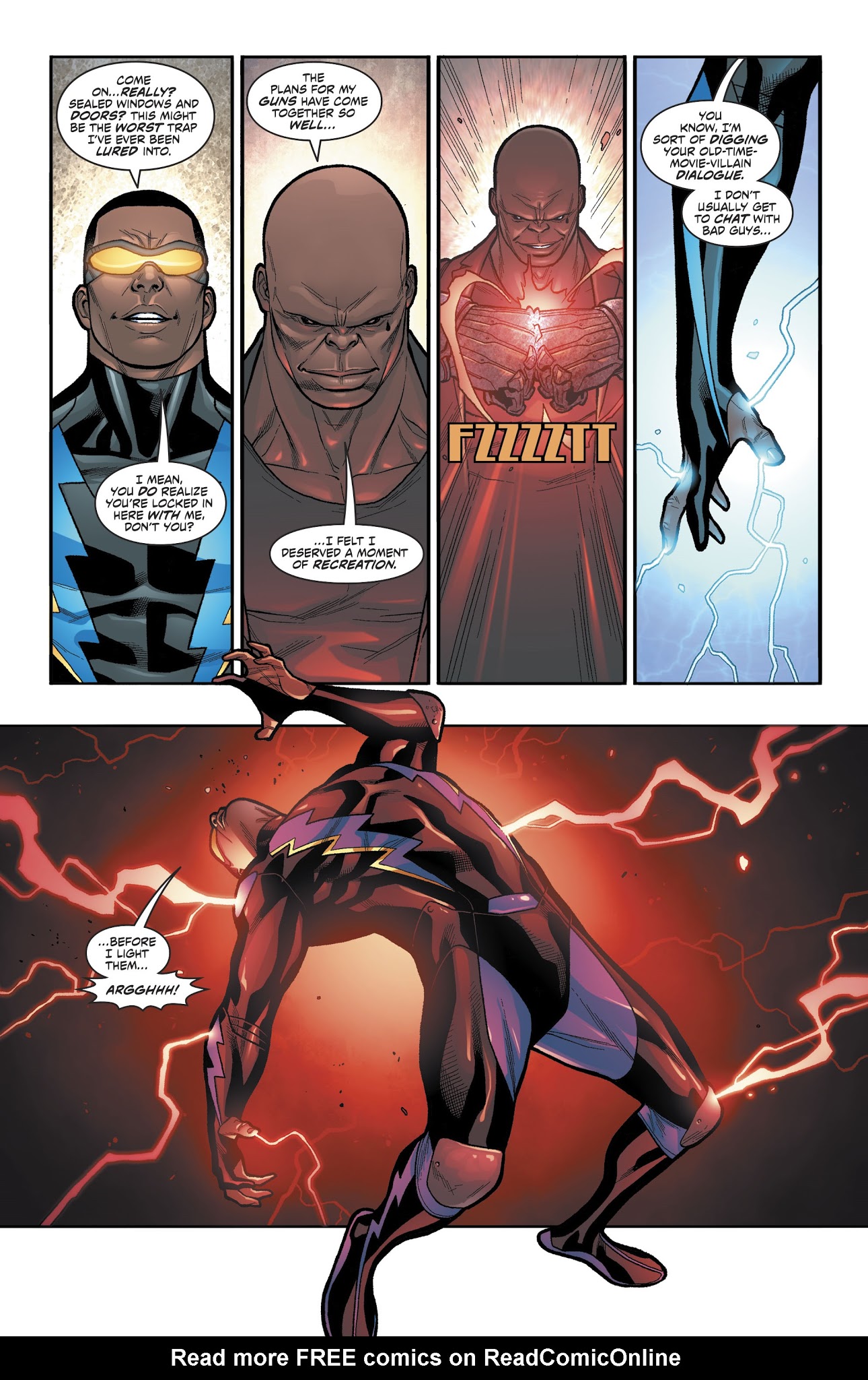 Read online Black Lightning: Cold Dead Hands comic -  Issue #5 - 14