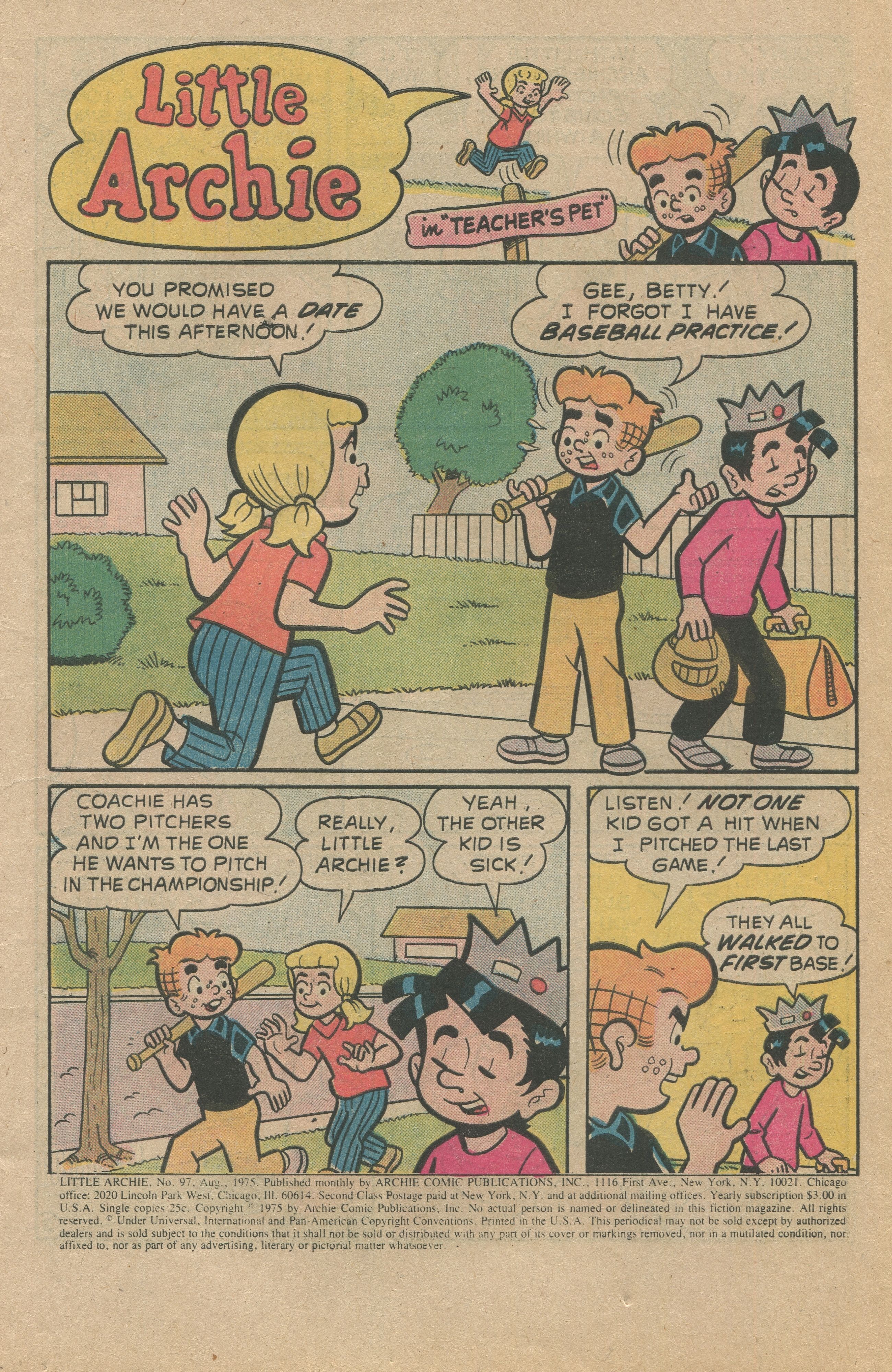 Read online The Adventures of Little Archie comic -  Issue #97 - 3