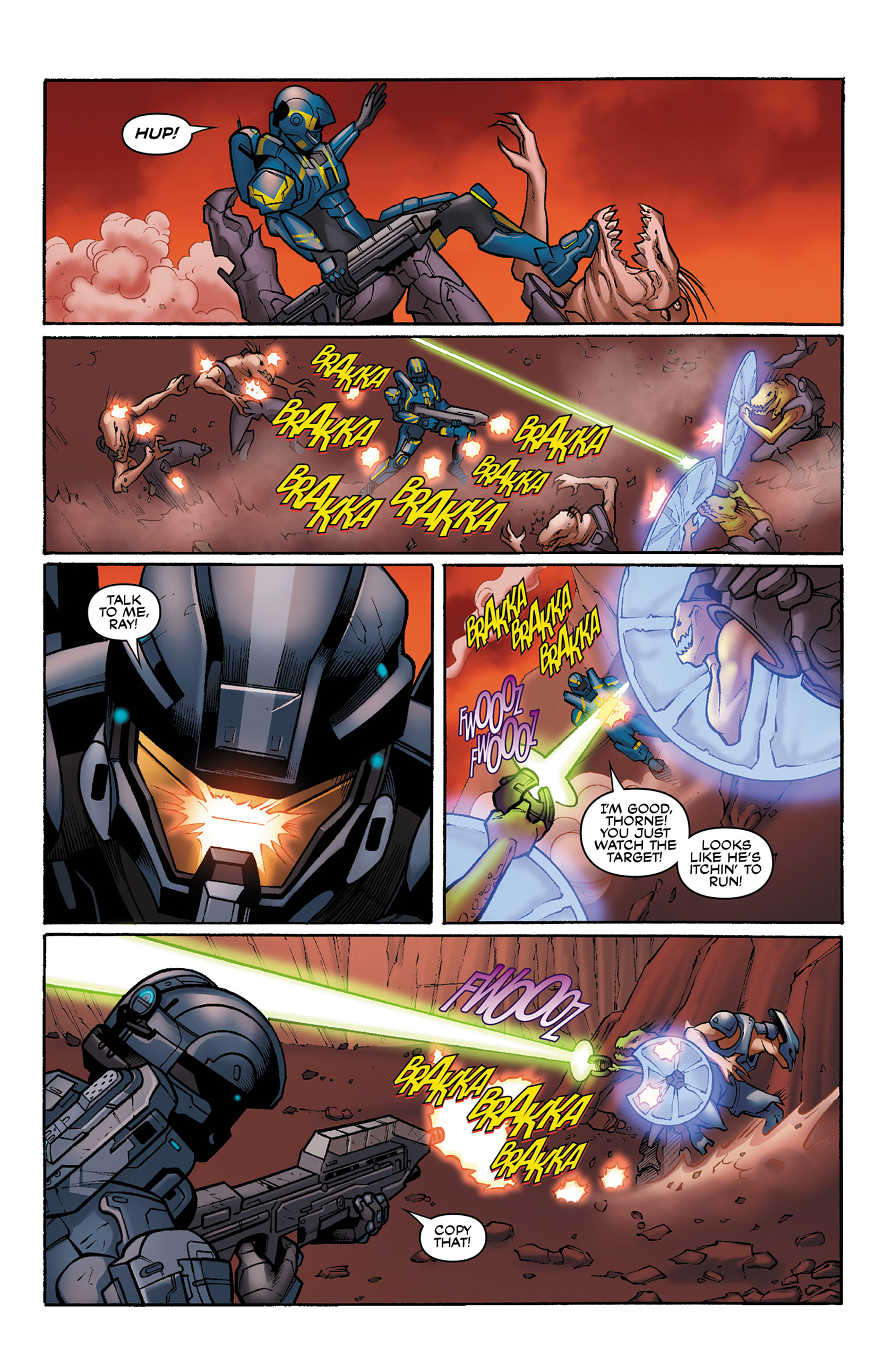Read online Halo: Escalation comic -  Issue #11 - 17