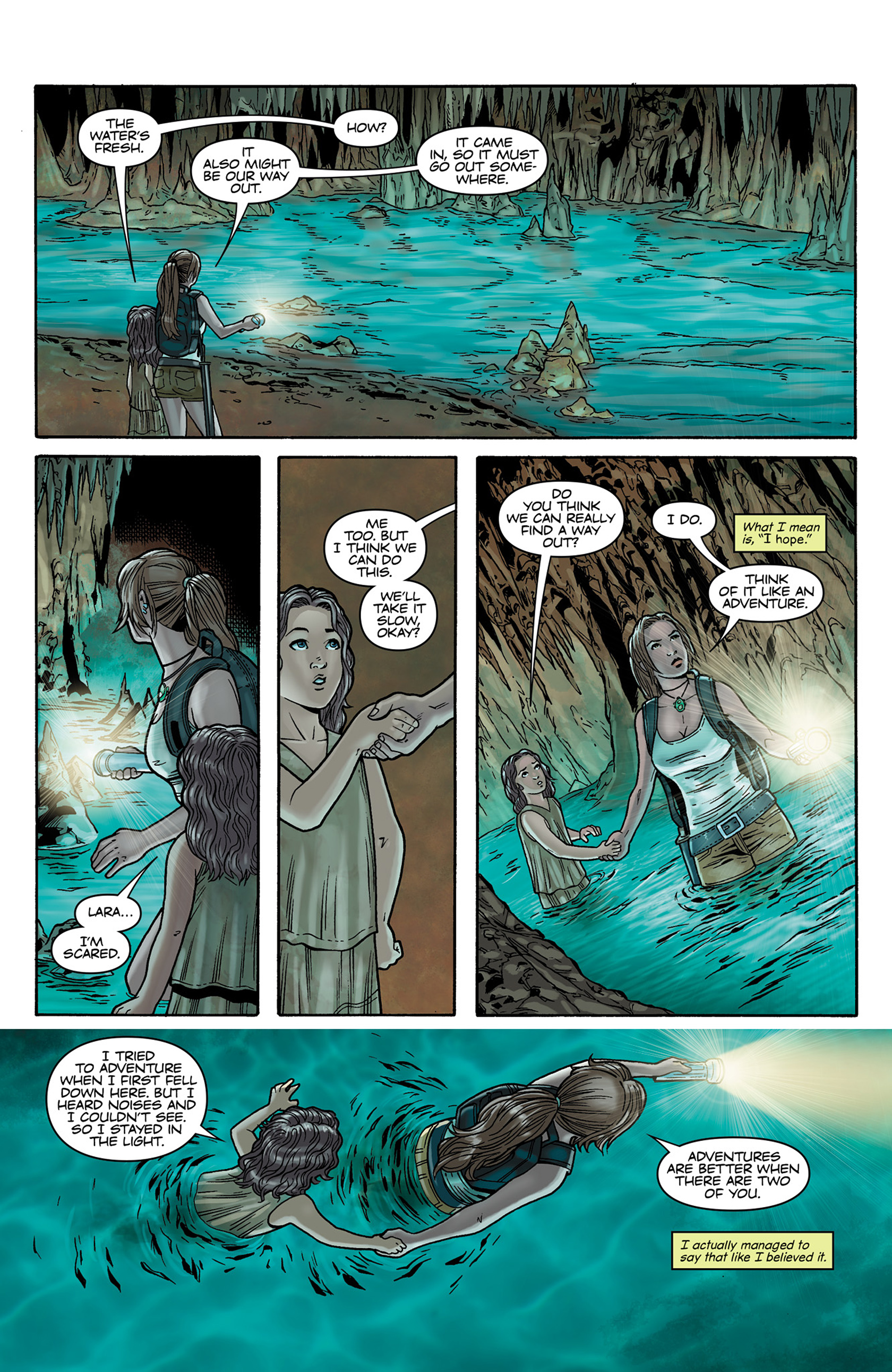 Read online Tomb Raider (2014) comic -  Issue #15 - 17