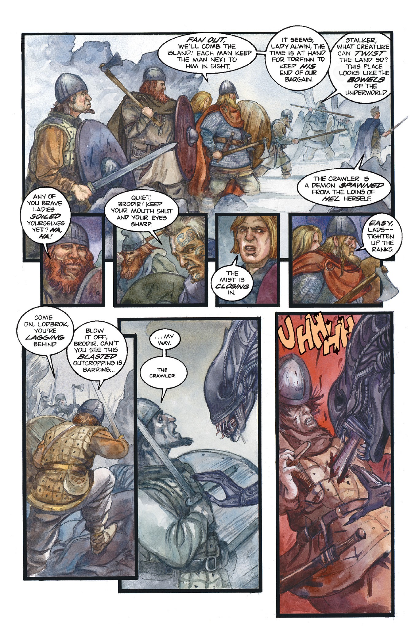 Read online Aliens: Stalker comic -  Issue # Full - 8