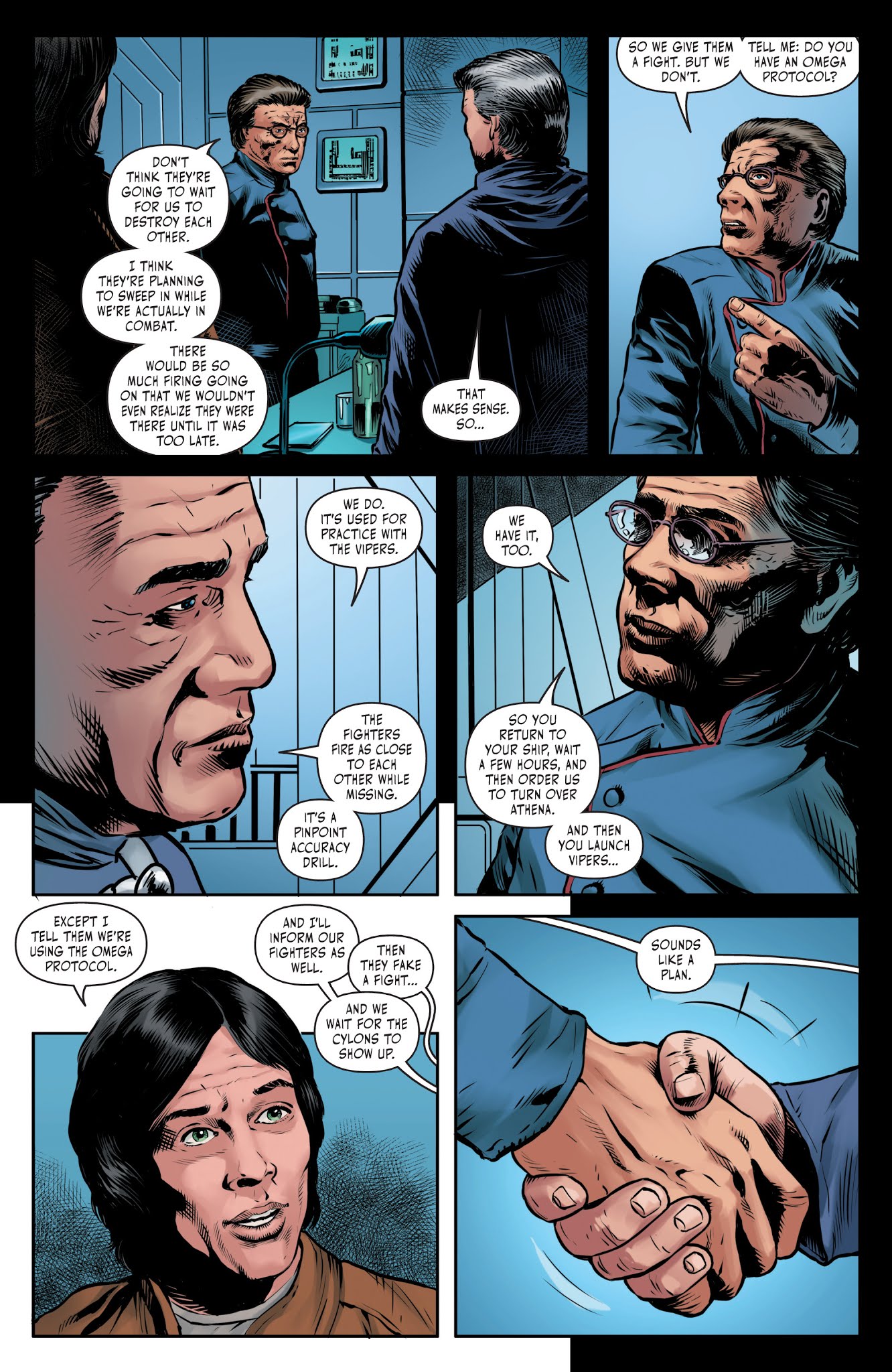 Read online Battlestar Galactica BSG vs. BSG comic -  Issue # _TPB (Part 2) - 30