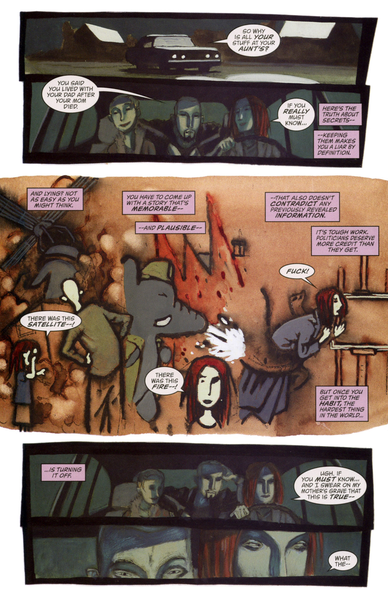Read online House of Secrets: Facade comic -  Issue #1 - 31