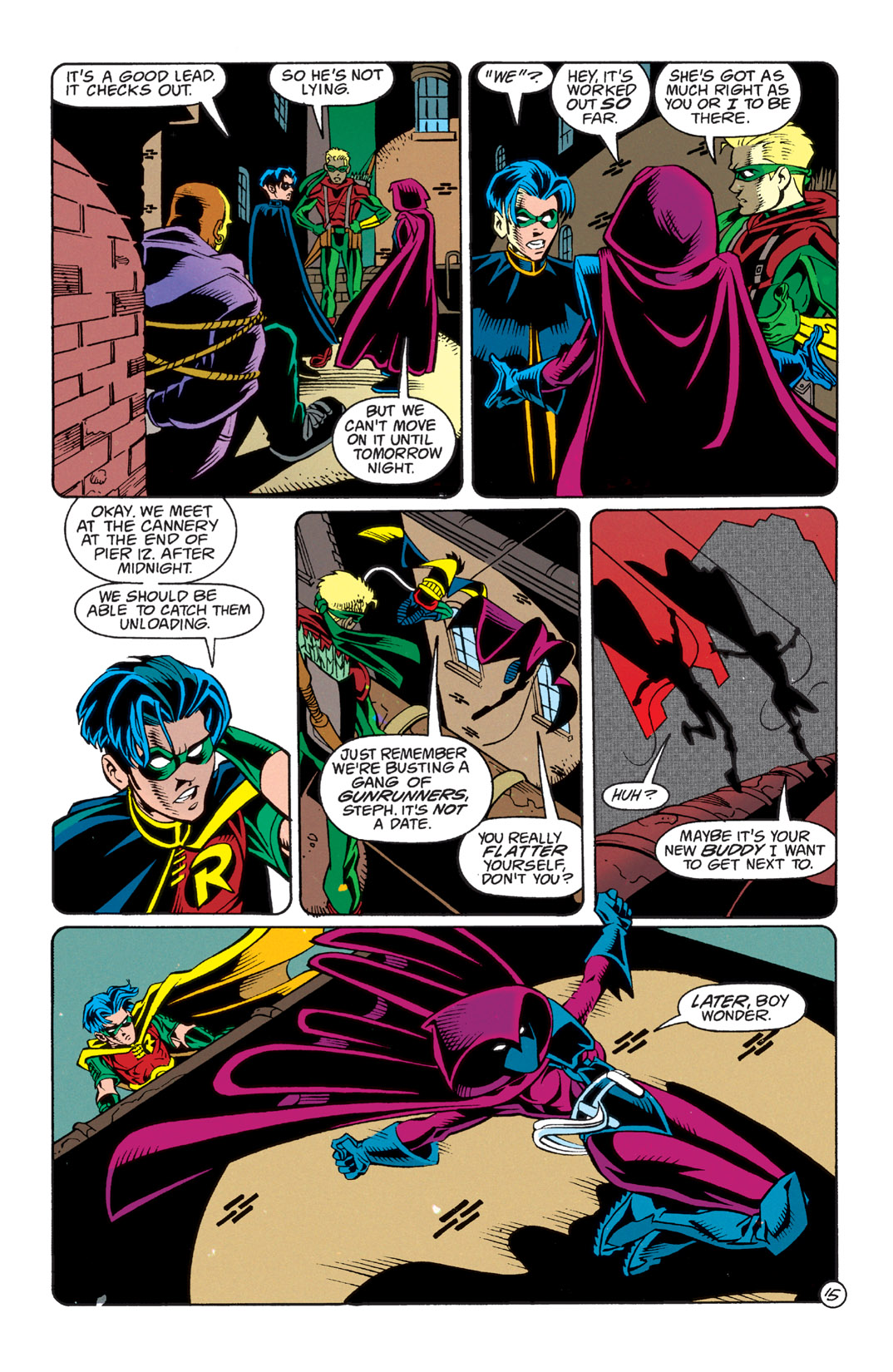 Read online Robin (1993) comic -  Issue #25 - 16