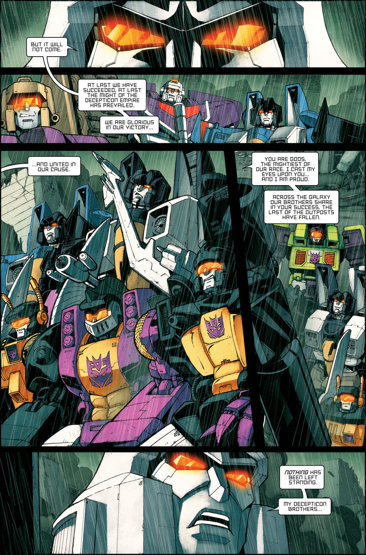 Read online The Transformers: All Hail Megatron comic -  Issue #4 - 7