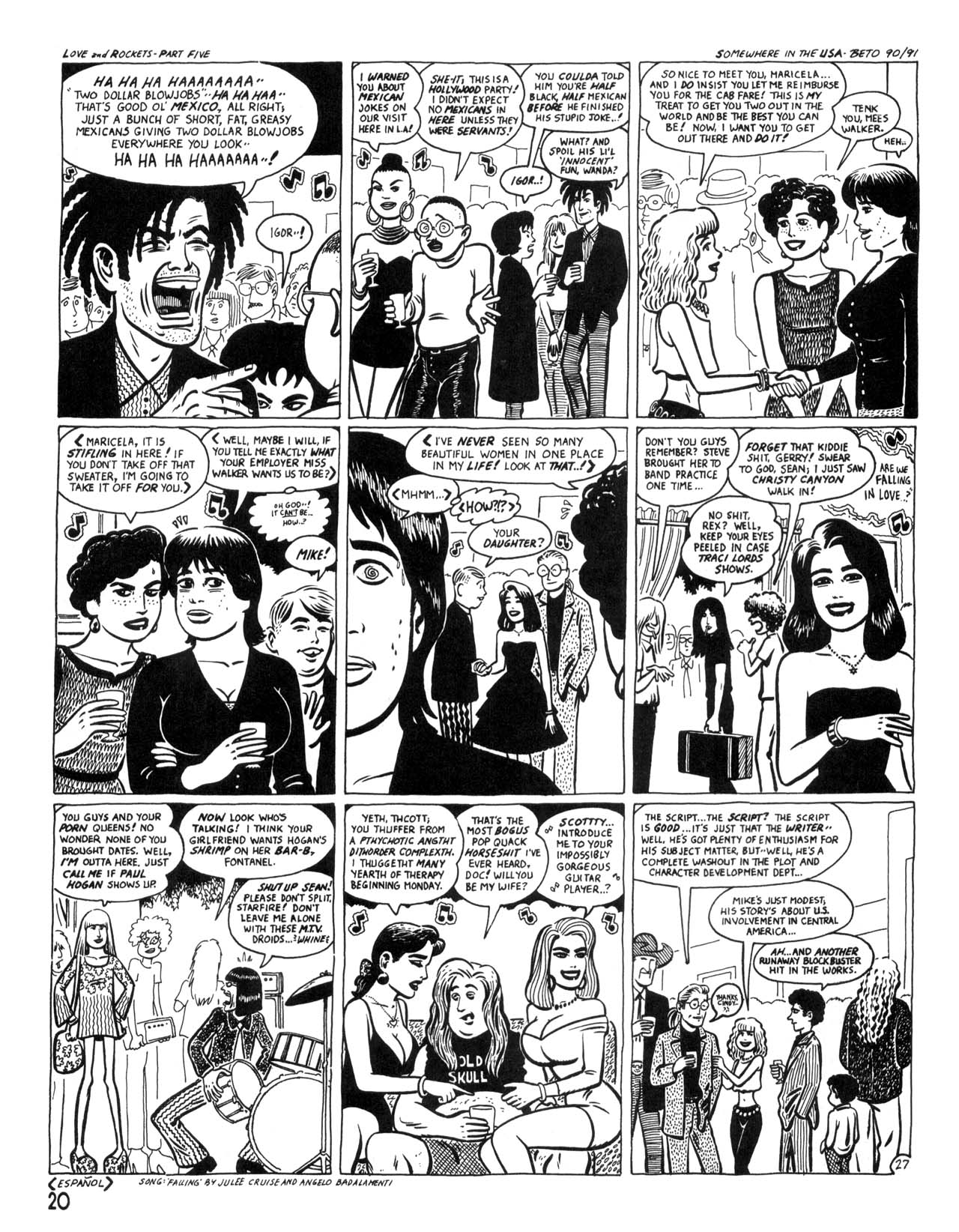 Read online Love and Rockets (1982) comic -  Issue #35 - 22