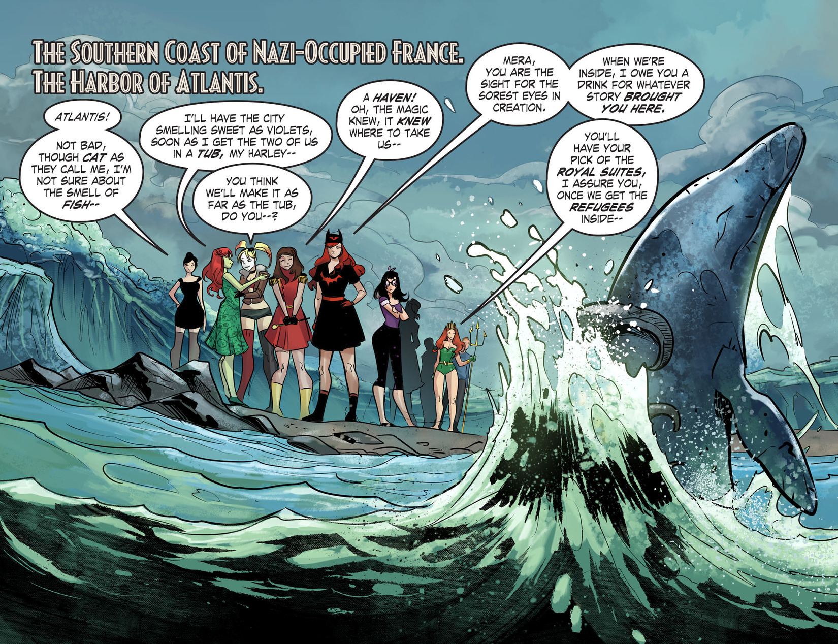 Read online DC Comics: Bombshells comic -  Issue #53 - 3