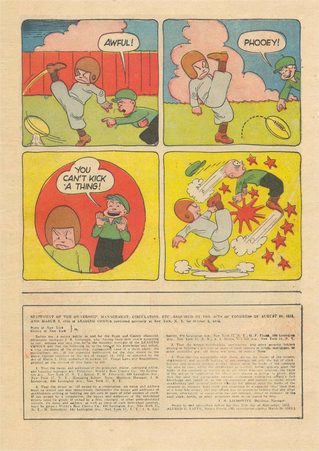 Read online Leading Comics comic -  Issue #9 - 55