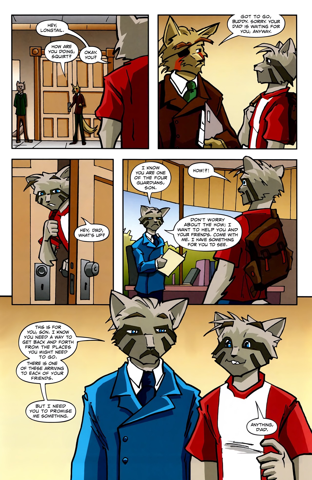 Read online NGuard comic -  Issue #2 - 11