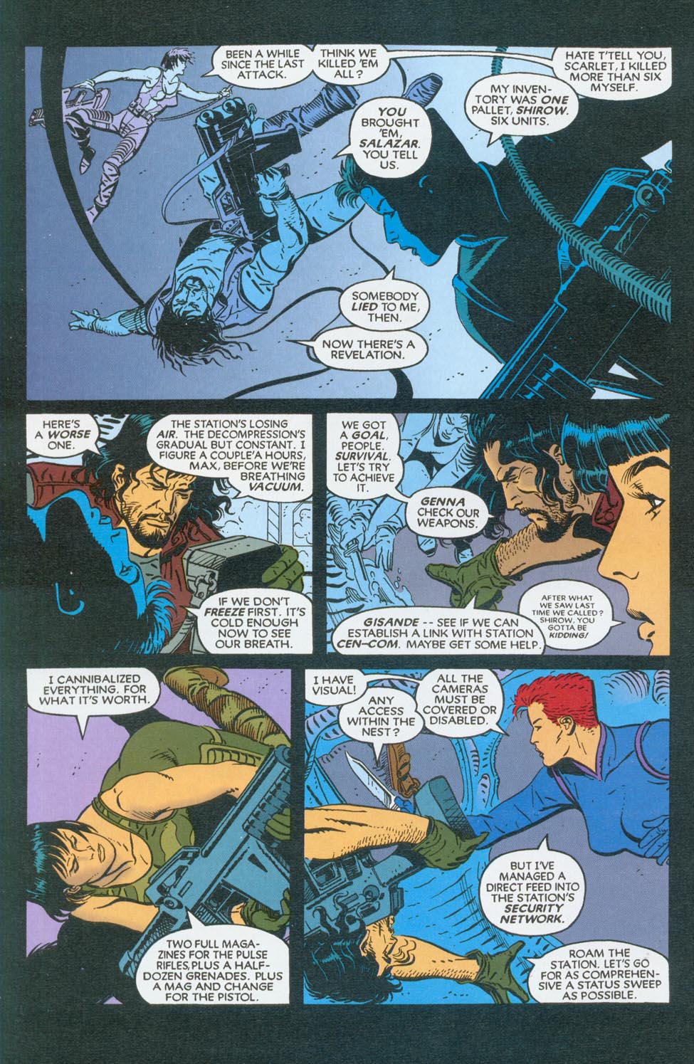 Read online Aliens/Predator: The Deadliest of the Species comic -  Issue #9 - 6