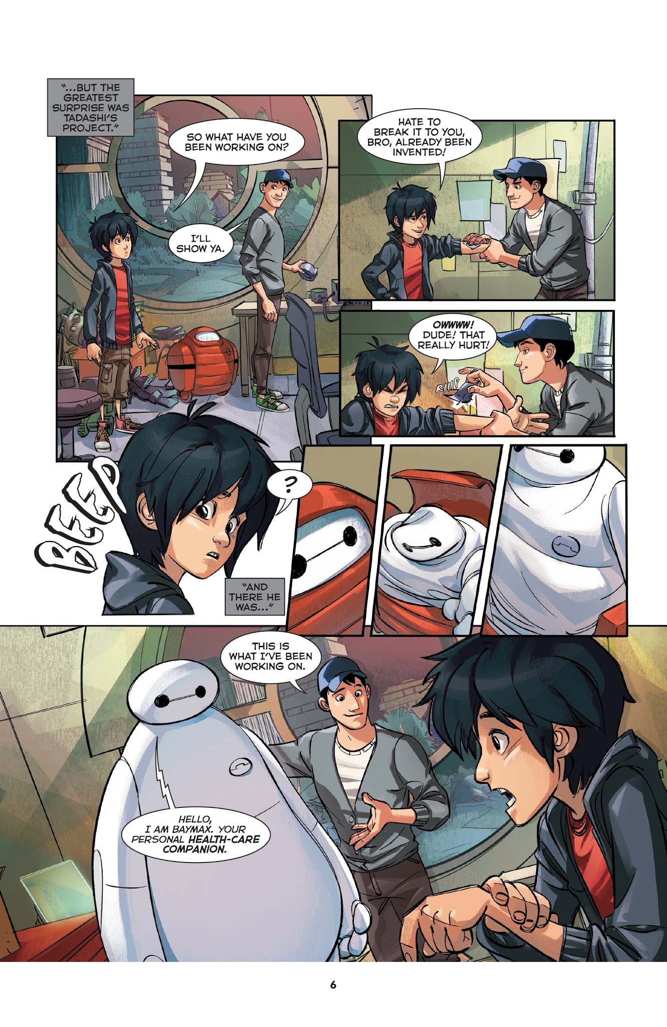 Read online Disney Big Hero 6: Heroes of San Fransokyo comic -  Issue # Full - 6