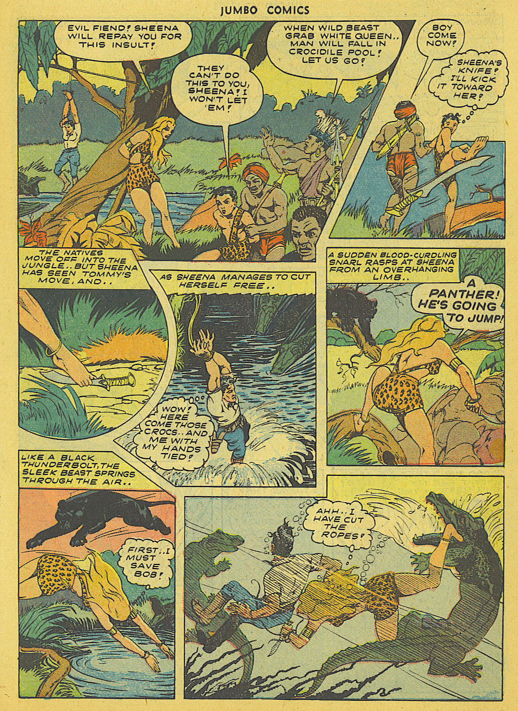 Read online Jumbo Comics comic -  Issue #52 - 11