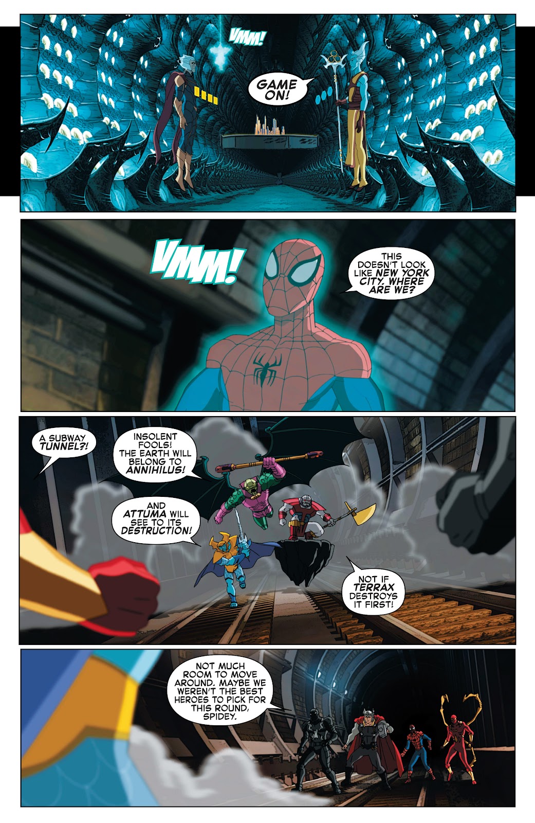 Marvel Universe Ultimate Spider-Man: Contest of Champions issue 3 - Page 4