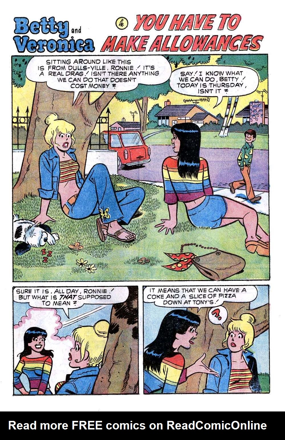 Read online Archie's Girls Betty and Veronica comic -  Issue #215 - 13