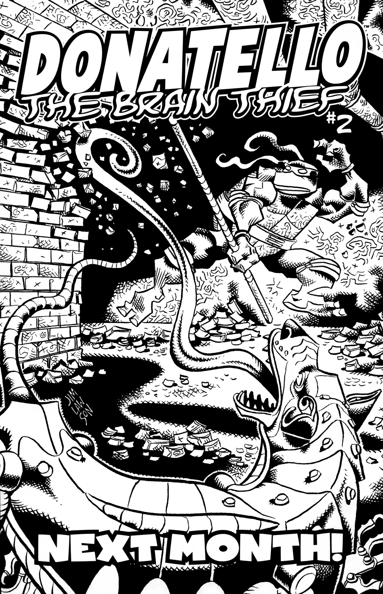 Read online Donatello The Brain Thief comic -  Issue #1 - 32