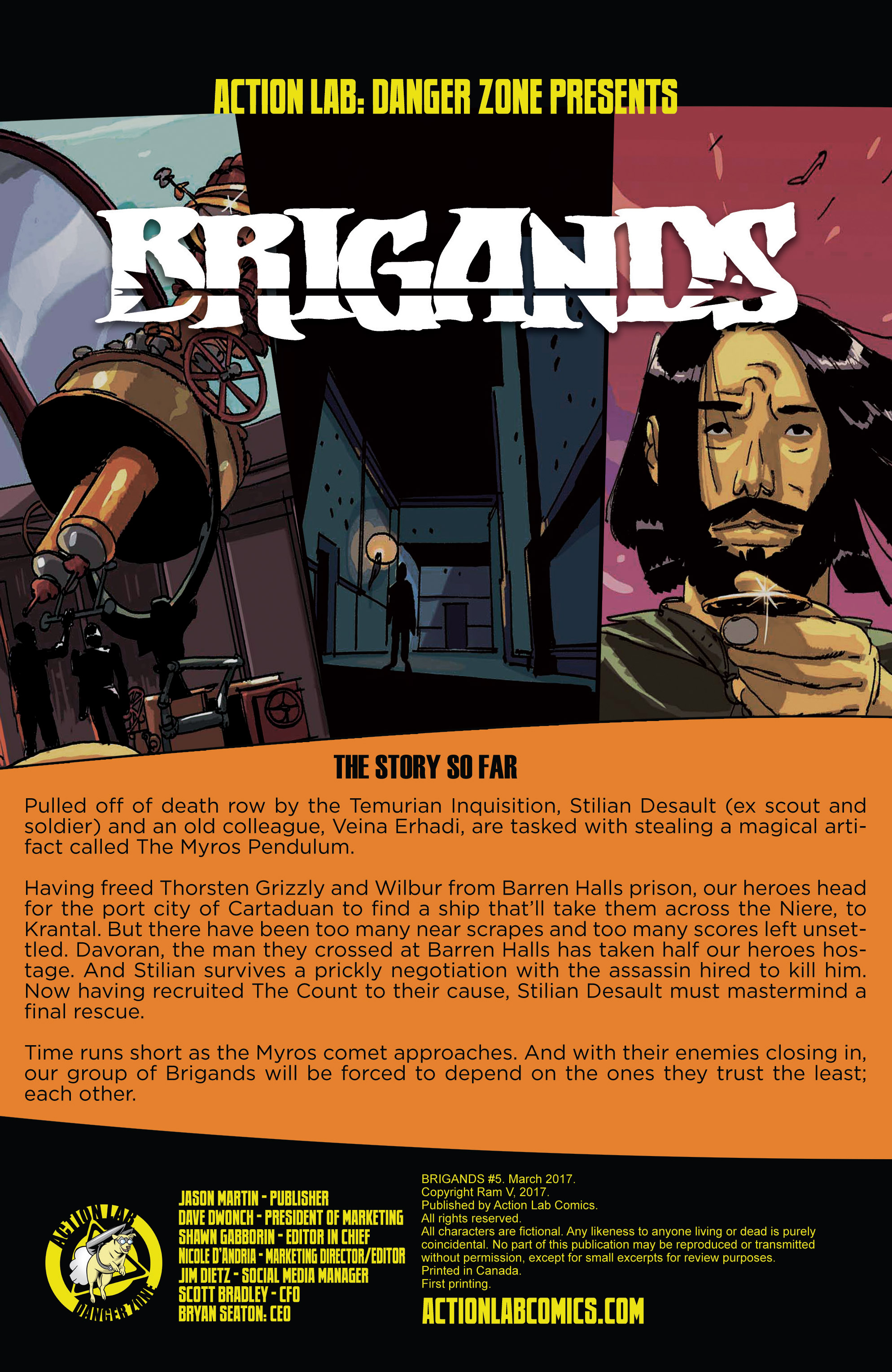 Read online Brigands comic -  Issue #5 - 2