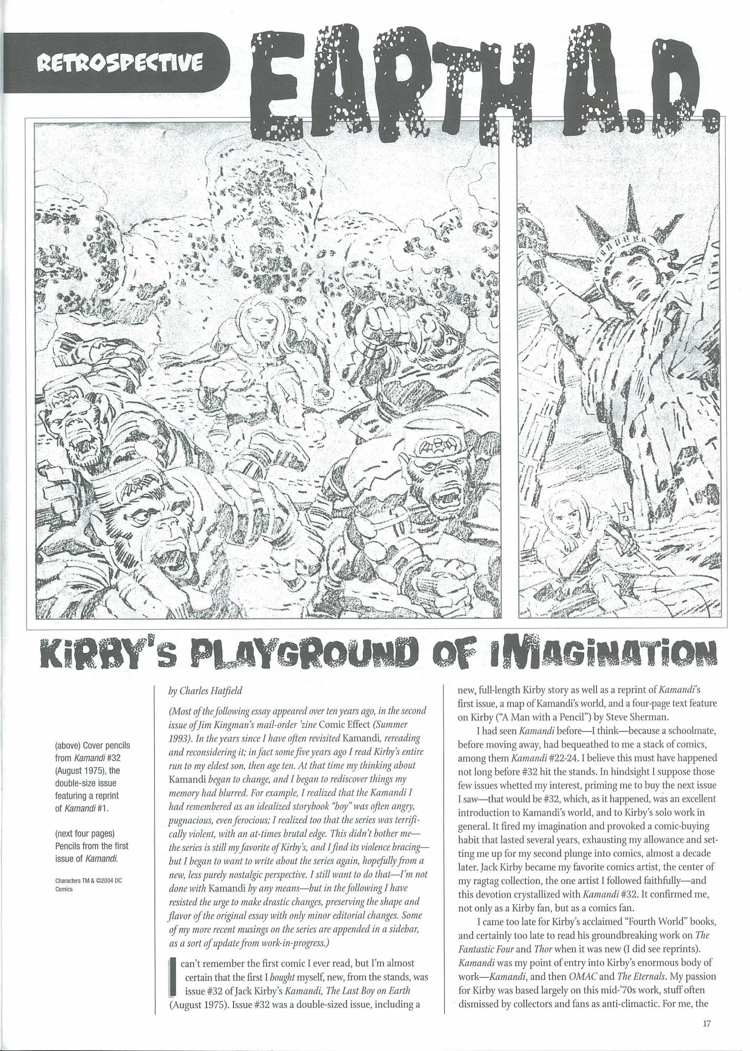 Read online The Jack Kirby Collector comic -  Issue #40 - 20