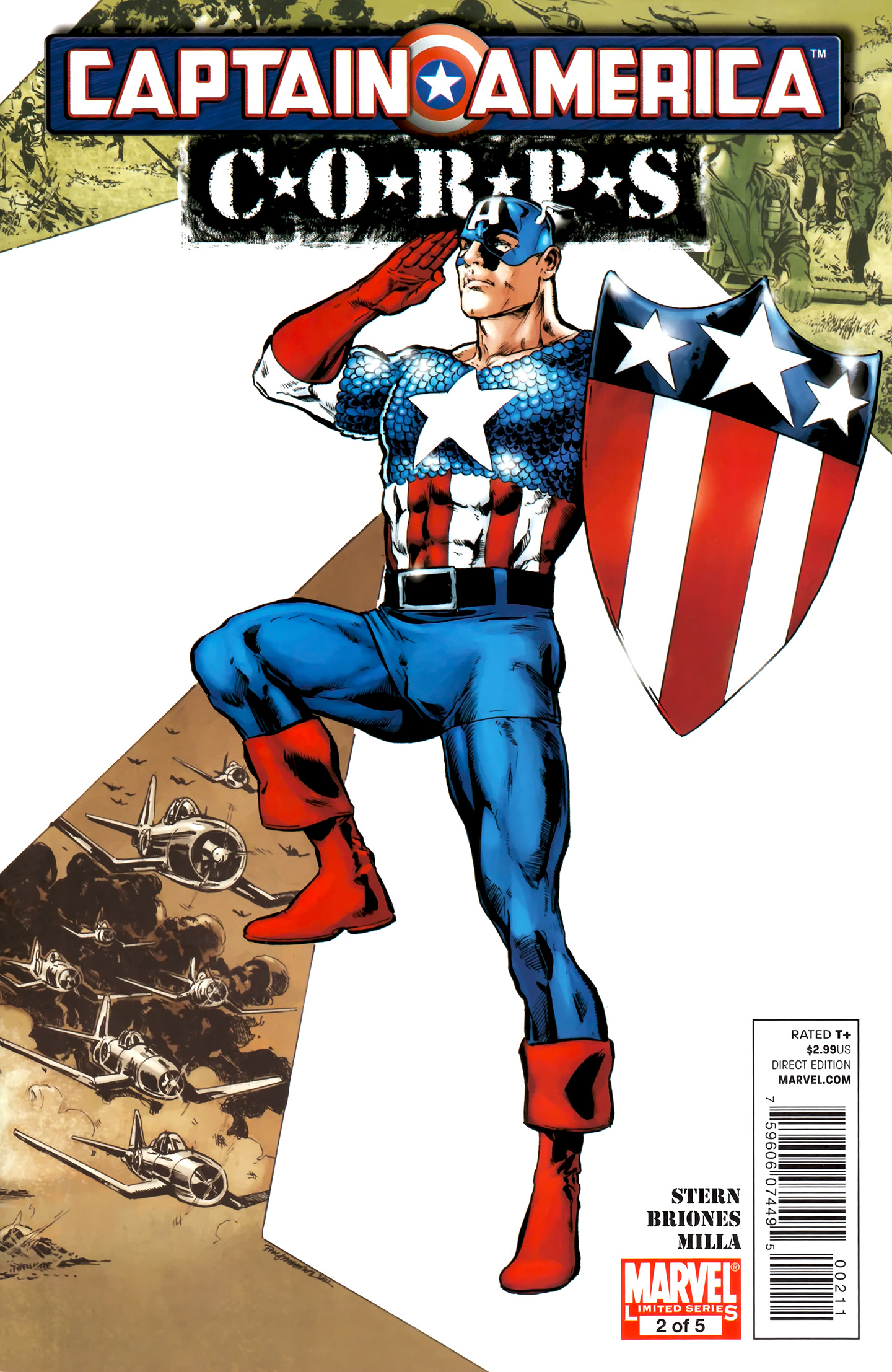 Read online Captain America Corps comic -  Issue #2 - 1