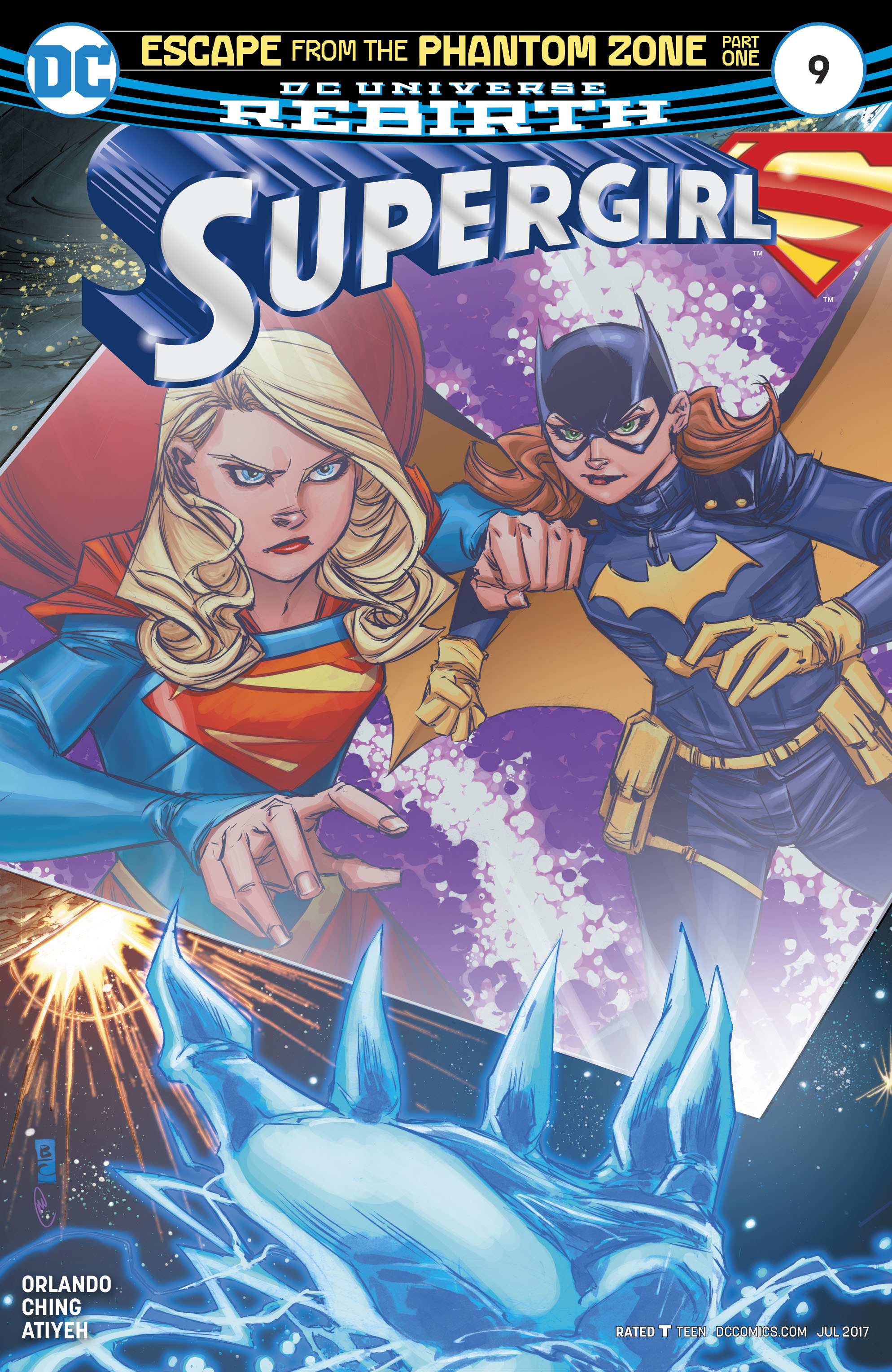 Read online Supergirl (2016) comic -  Issue #9 - 1